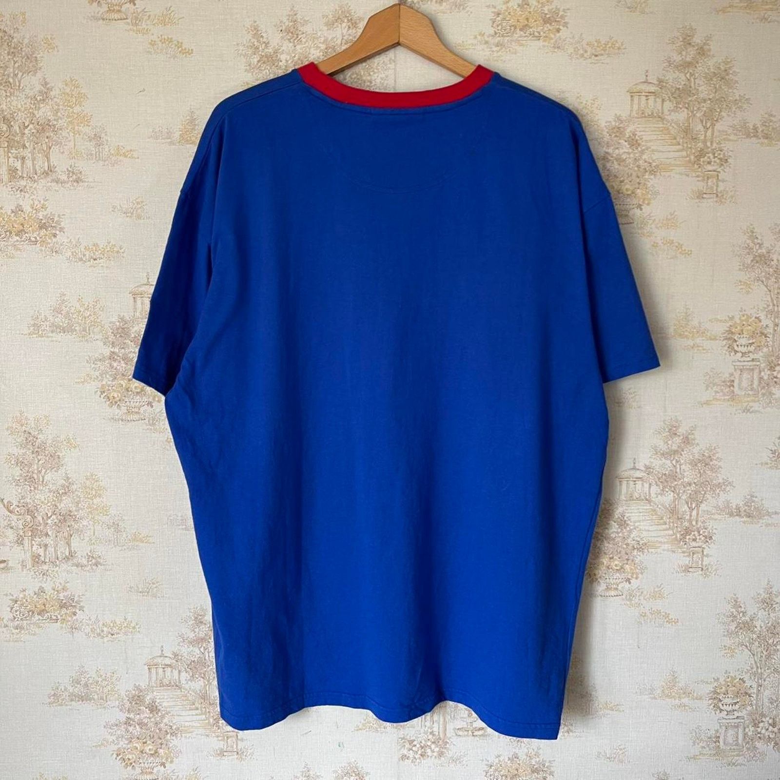 Nike Y2K Nike Texas Rangers Ringer Tee | Embroidered | Size XL Size US XL / EU 56 / 4 - 7 Thumbnail