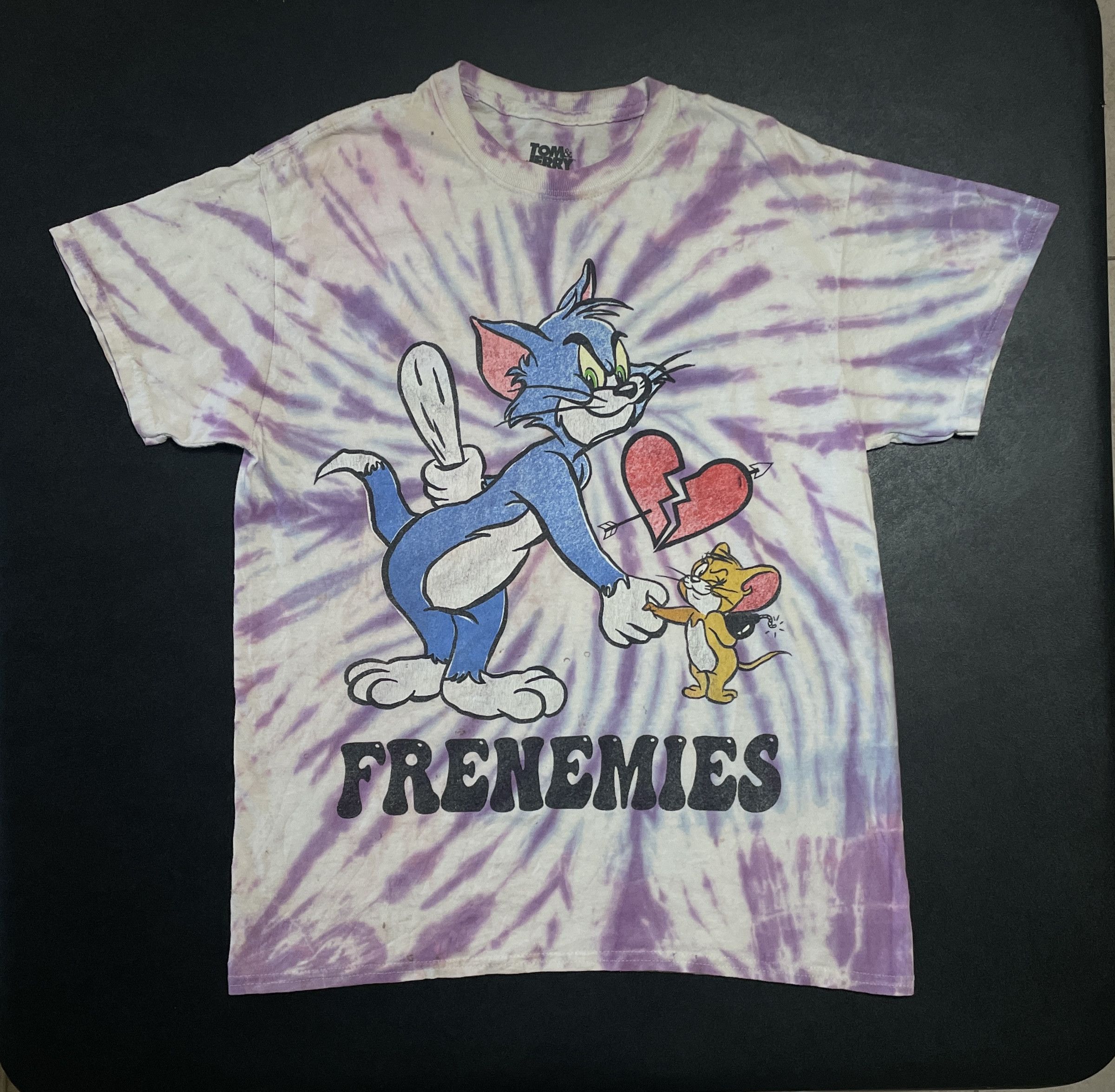 Other Tom & Jerry Tie Dye Frenemies Medium shirt Size US M / EU 48-50 / 2 - 1 Thumbnail