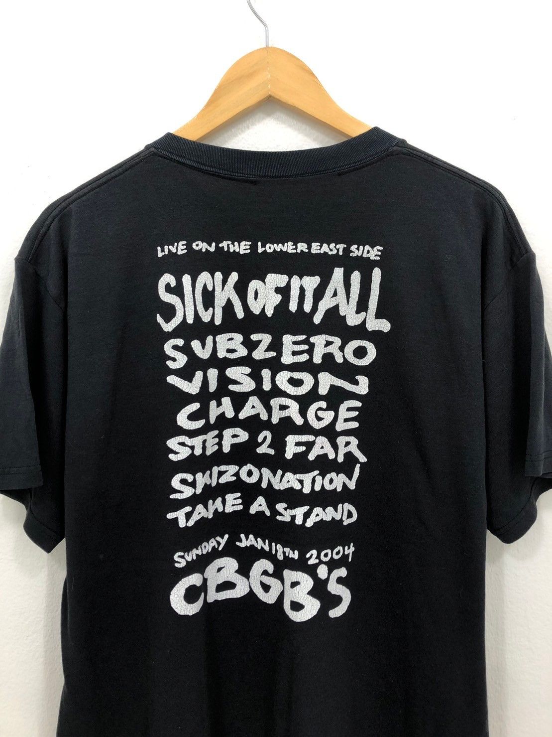 Band Tees × Vintage Vintage 04's Sick of it All Subzero Vision Charge Step 2far Size US L / EU 52-54 / 3 - 2 Thumbnail