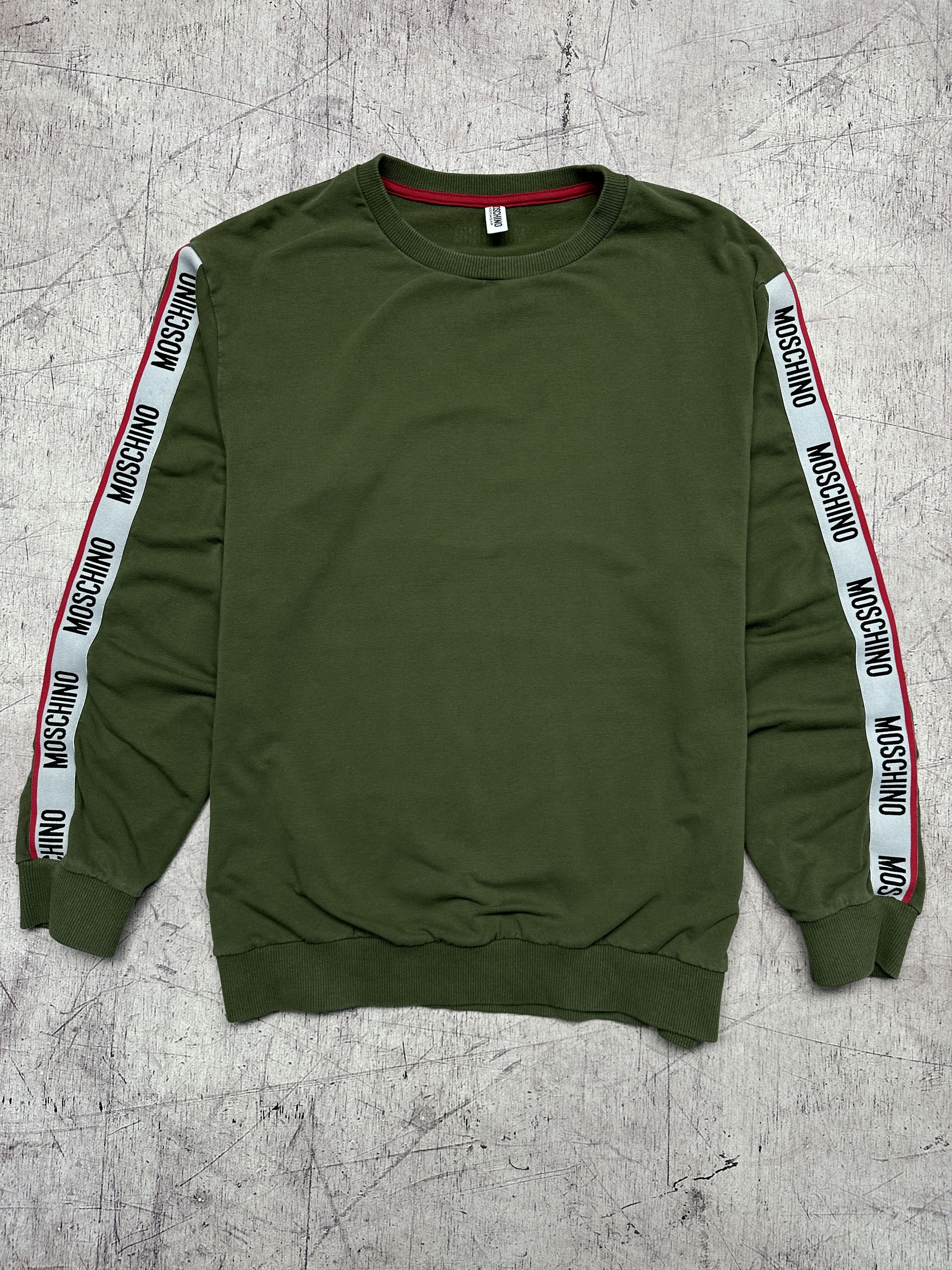 Moschino Moschino Mens Crew Neck Sweatshirt Size US M / EU 48-50 / 2 - 1 Thumbnail