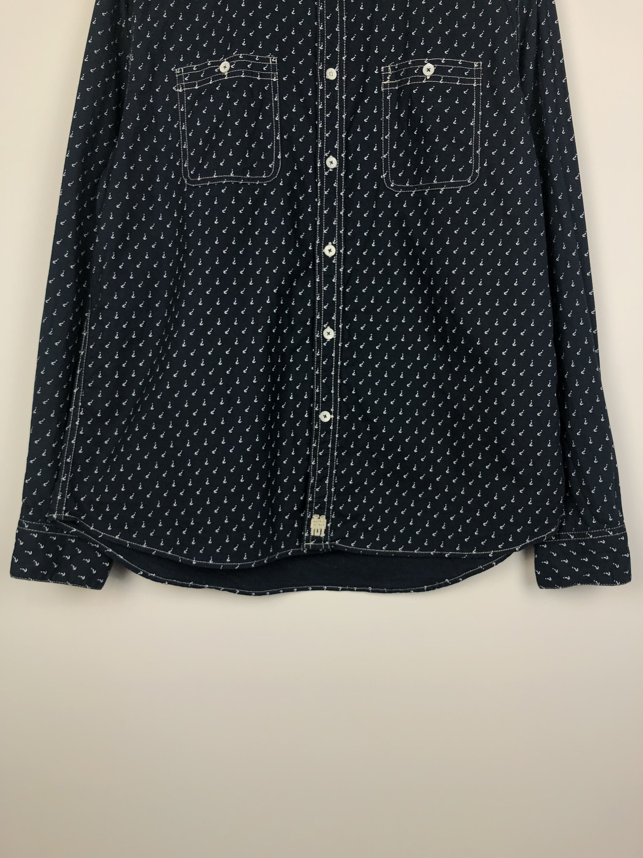 Desigual Desigual Why? Shirt Monogram Navy size XL Size US XL / EU 56 / 4 - 3 Thumbnail