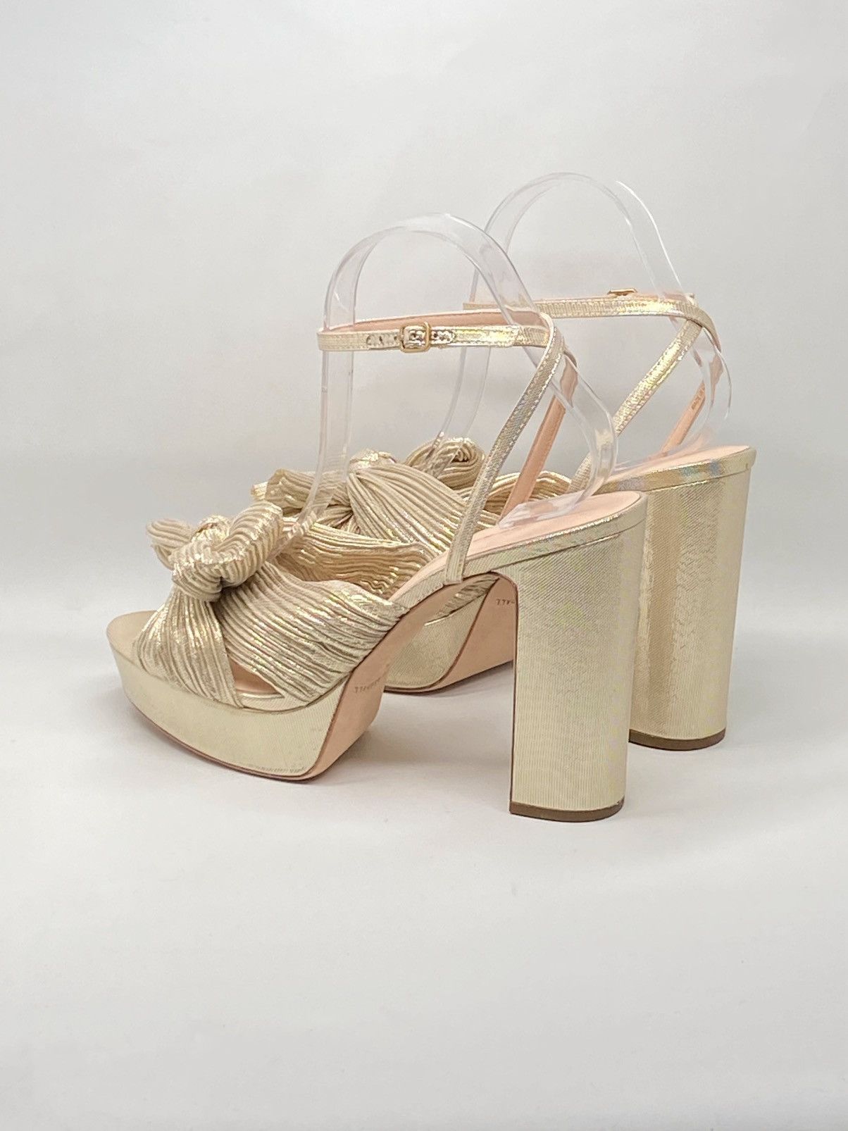 Loeffler Randall Loeffler Randall Natalia Pleated Platform Sandals size 8 Size US 8 / IT 38 - 8 Thumbnail