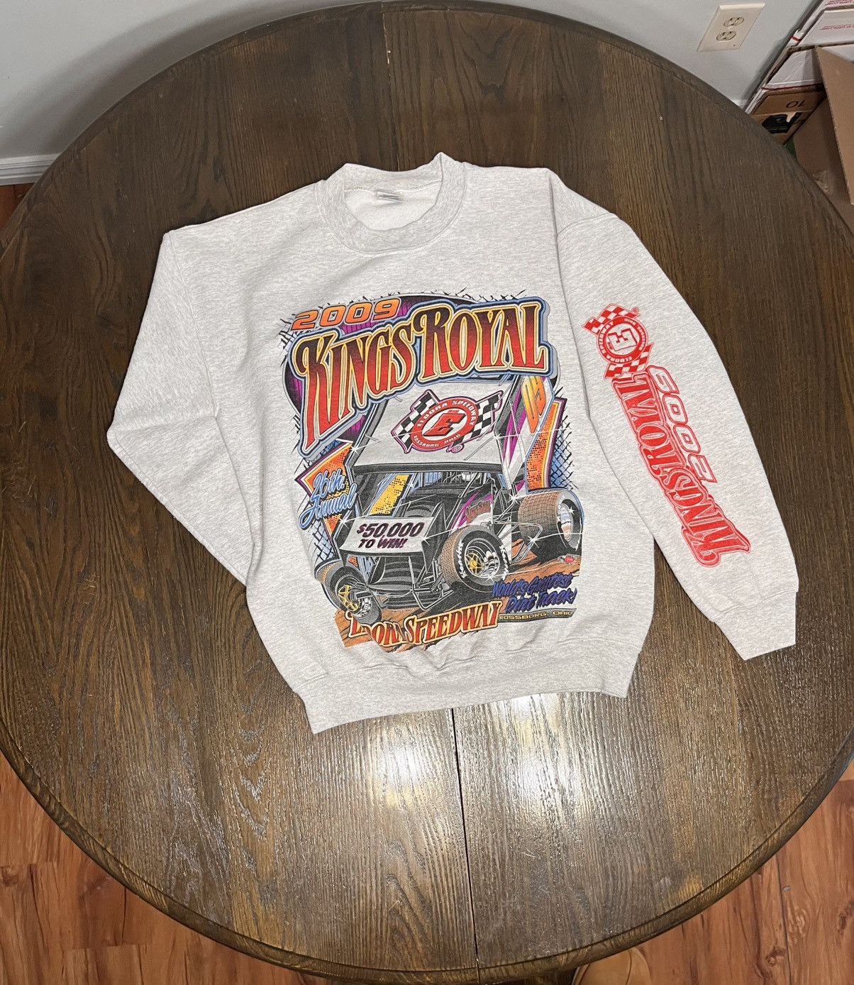 Gildan Vintage Racing Crewneck Size US M / EU 48-50 / 2 - 1 Thumbnail