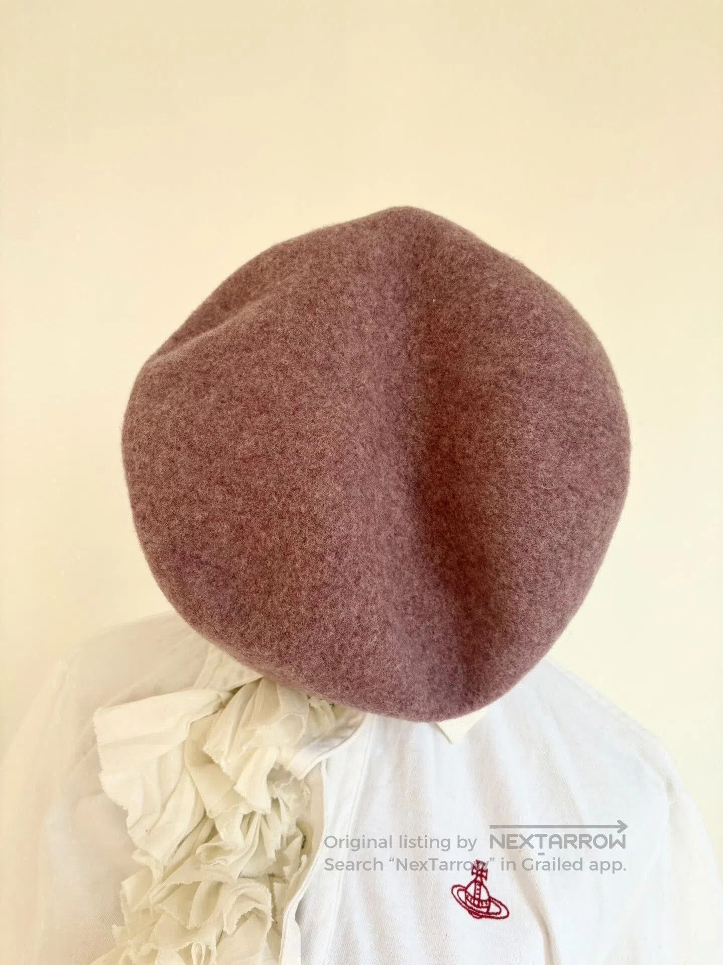 Vivienne Westwood Vivienne Westwood Pink Beret Hat. Size ONE SIZE - 4 Thumbnail