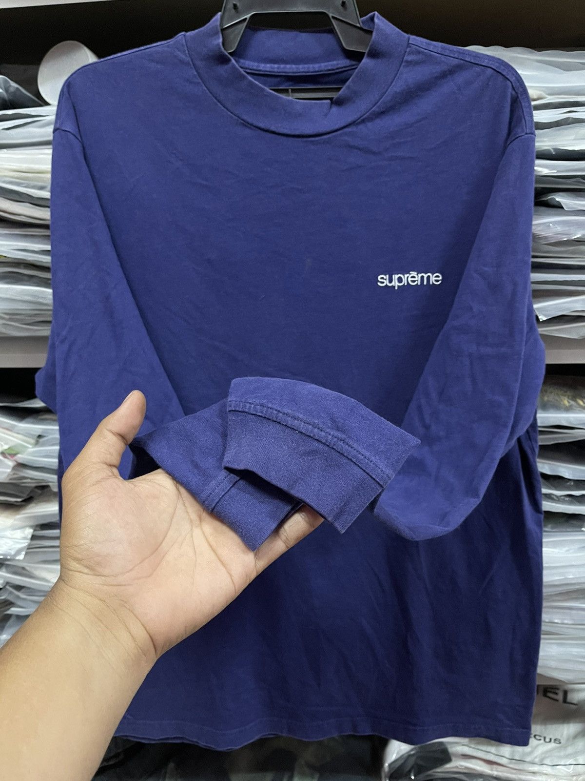 Supreme Supreme Mock Neck L/S Top (FW23)🔥🔥🔥 Size US M / EU 48-50 / 2 - 2 Thumbnail