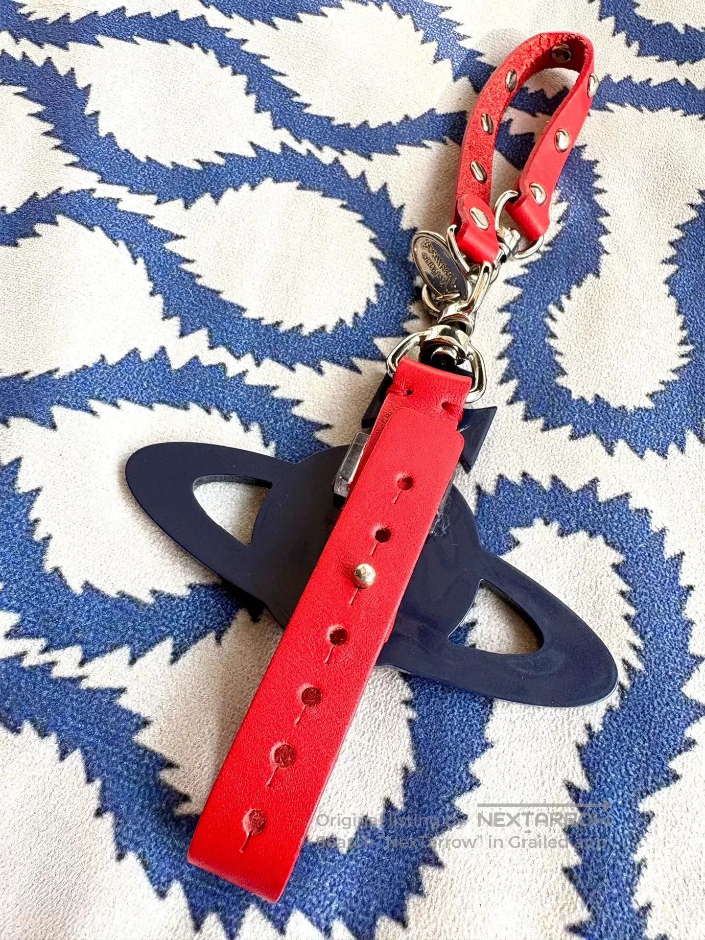 Vivienne Westwood Vivienne Westwood Saturn Red Keychain. Size ONE SIZE - 4 Thumbnail