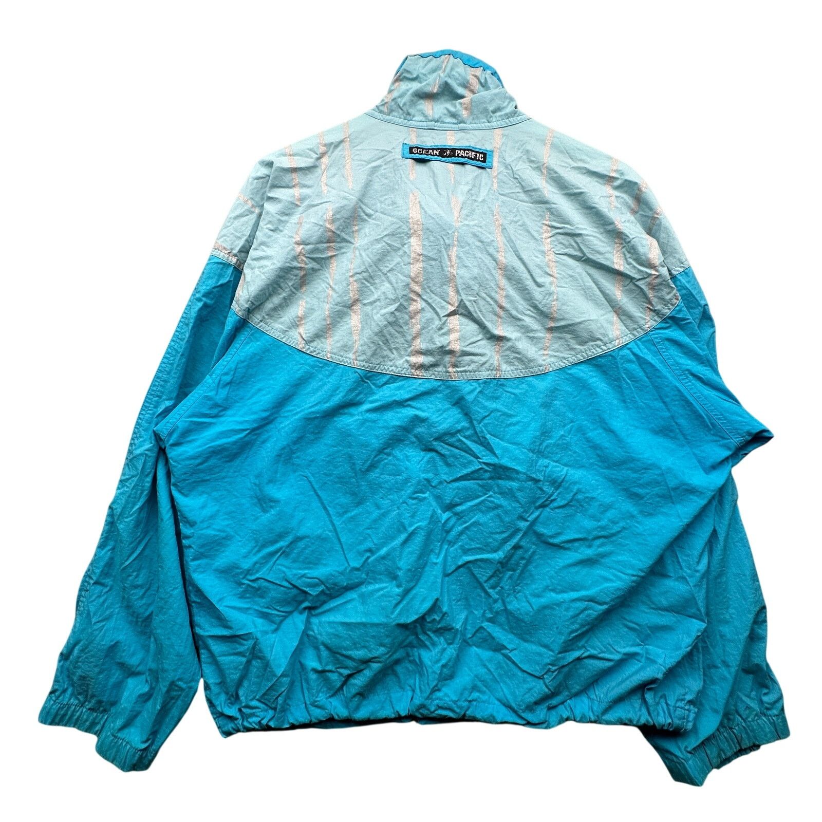Ocean Pacific Vintage OP Ocean Pacific Airborne Windbreaker Jacket Mens L Size US L / EU 52-54 / 3 - 2 Thumbnail