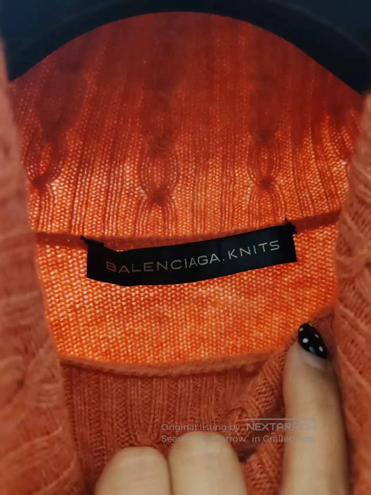 Balenciaga Balenciaga Wool Knit Sweater. Size US M / EU 48-50 / 2 - 3 Thumbnail