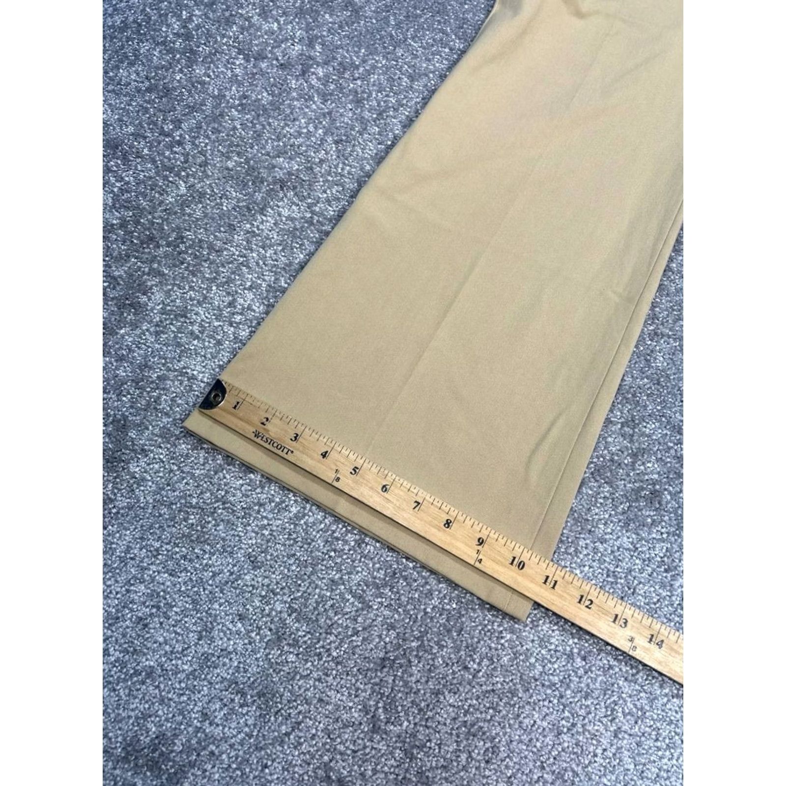 Ralph Lauren Lauren Ralph Dress Womens 6P Brown Pants Stretch High Rise Bootcut Leg Size 28" / US 6 / IT 42 - 6 Thumbnail