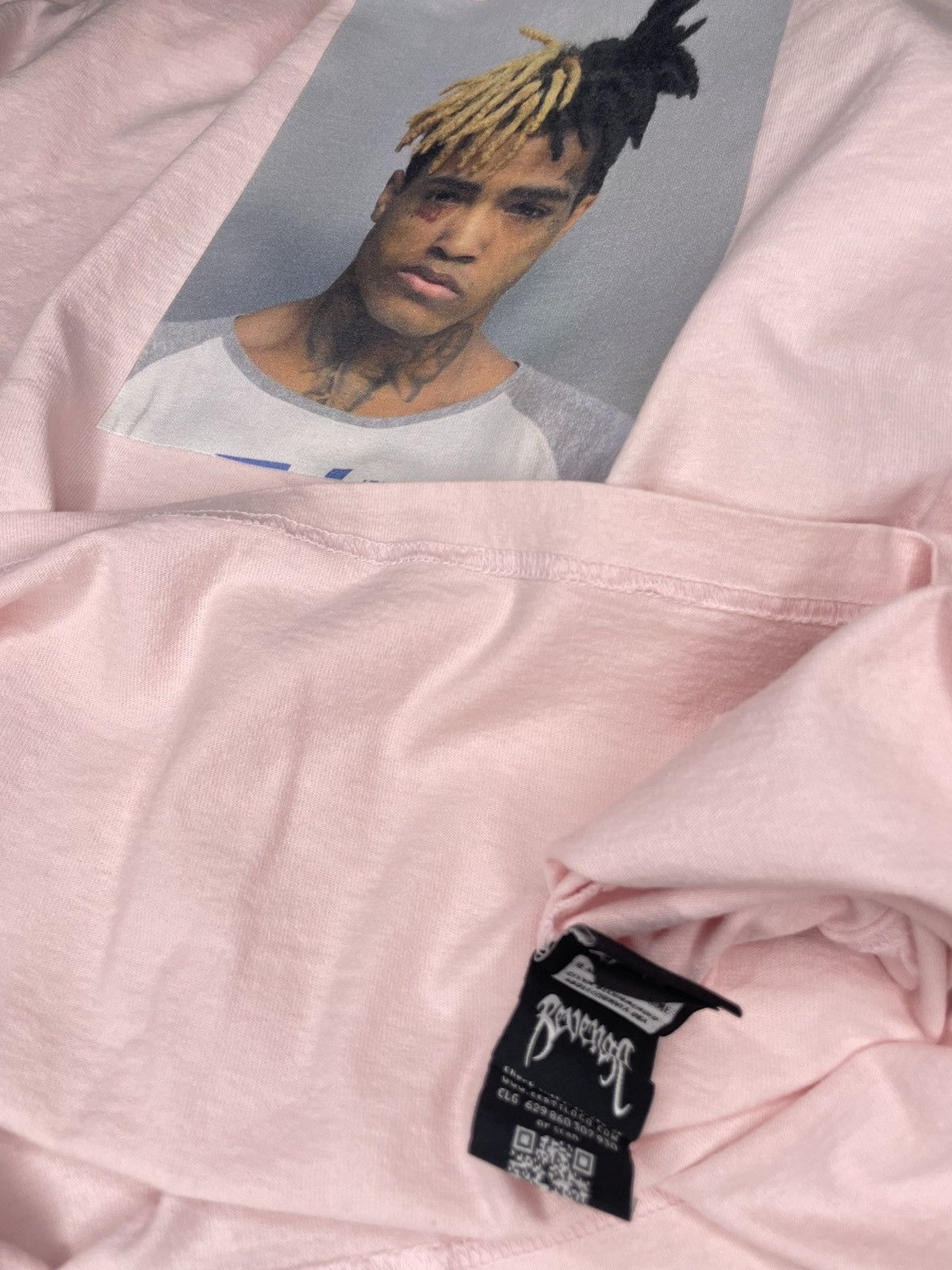 Revenge Revenge X Mugshot Tee Baby Pink Size US XXL / EU 58 / 5 - 4 Thumbnail