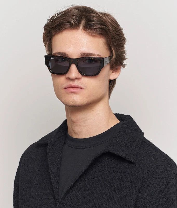 Oliver Peoples Ray-Ban Carlos RB0947S 56mm Polarized Rectangular Sunglasses Size ONE SIZE - 1 Thumbnail