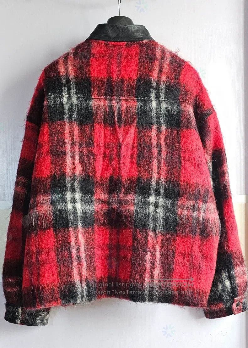 Amiri Amiri Men's Plaid Mohair Blend Jacket Size US L / EU 52-54 / 3 - 3 Thumbnail