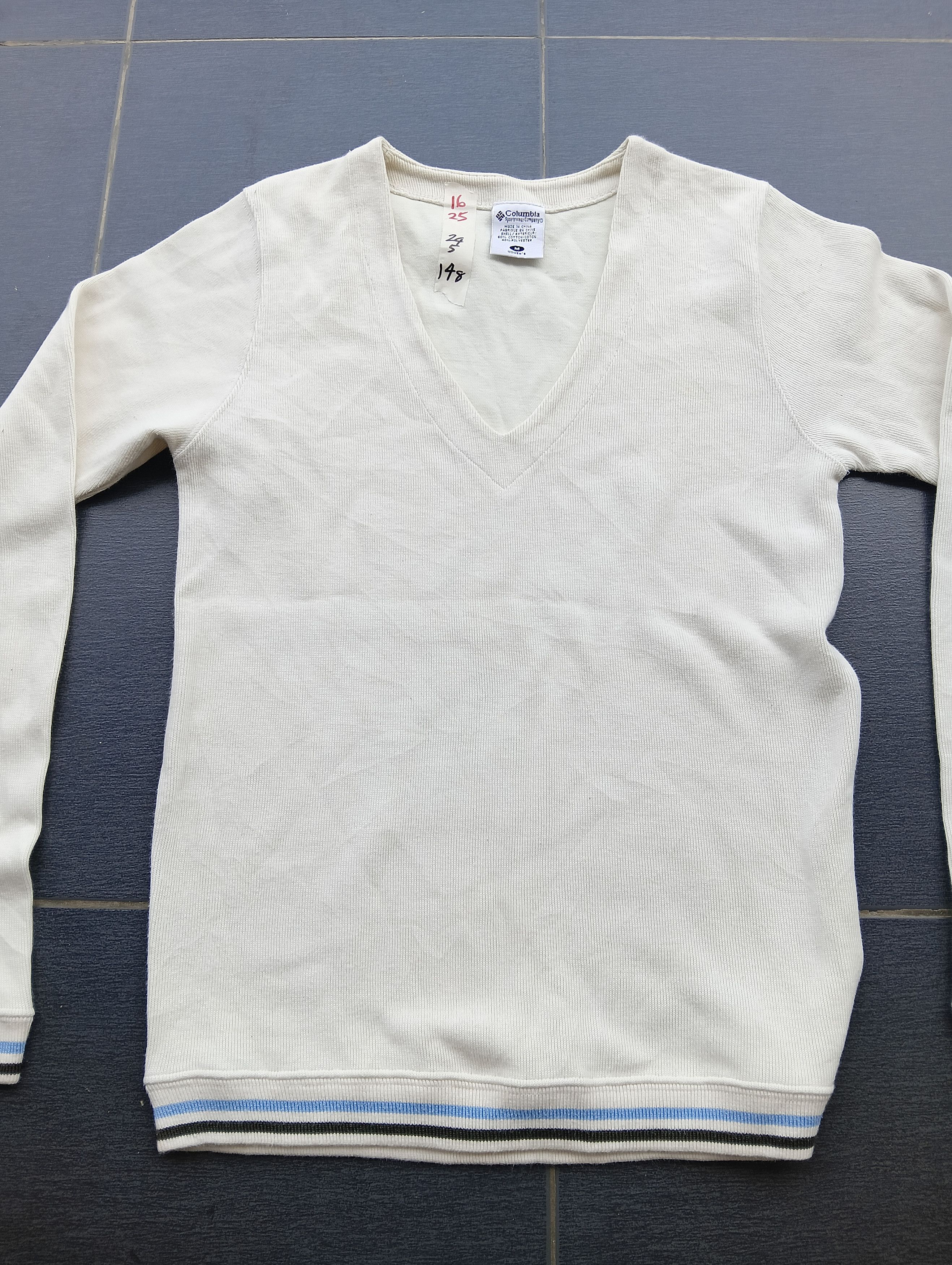 Columbia columbia women v net sweatshirt ringger long sleeve Size XS / US 0-2 / IT 36-38 - 2 Thumbnail