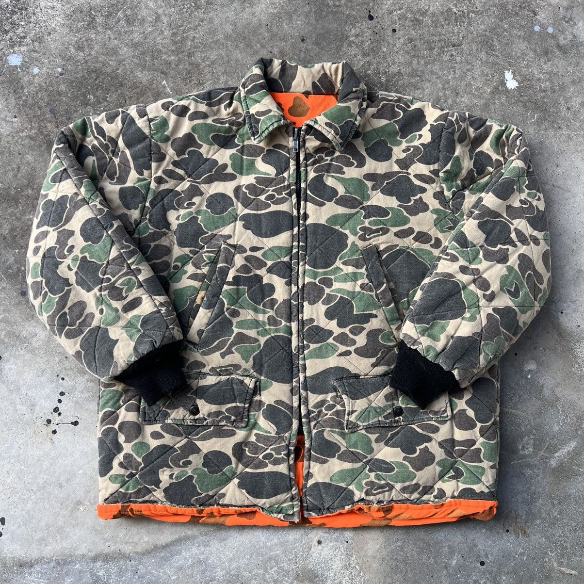 Other Vintage johnson garment Hunting camo reversible Size US L / EU 52-54 / 3 - 2 Thumbnail