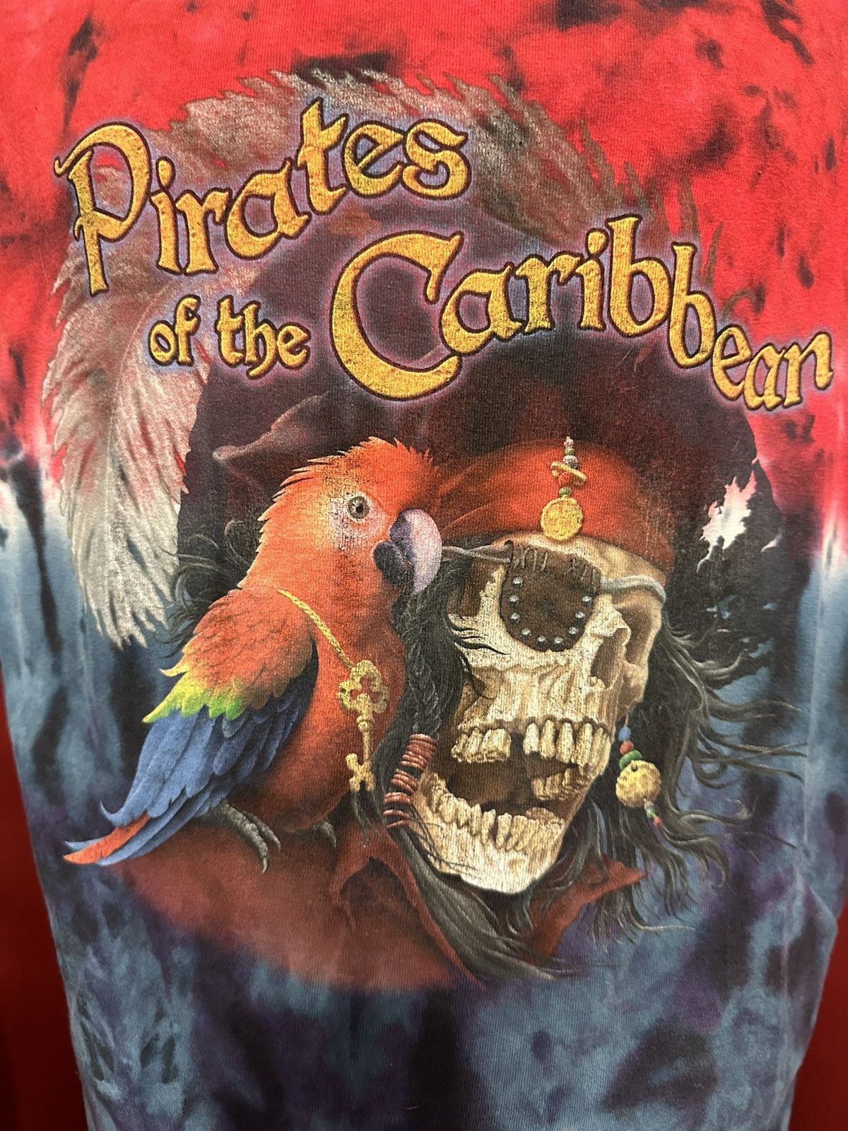 Disney × Vintage Vintage Pirates of The Caribbean Tshirt 90’s Disney Grail Size US L / EU 52-54 / 3 - 2 Thumbnail