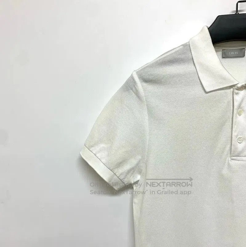 Dior Dior White Cotton Men's Polo Shirt . Size US M / EU 48-50 / 2 - 5 Thumbnail