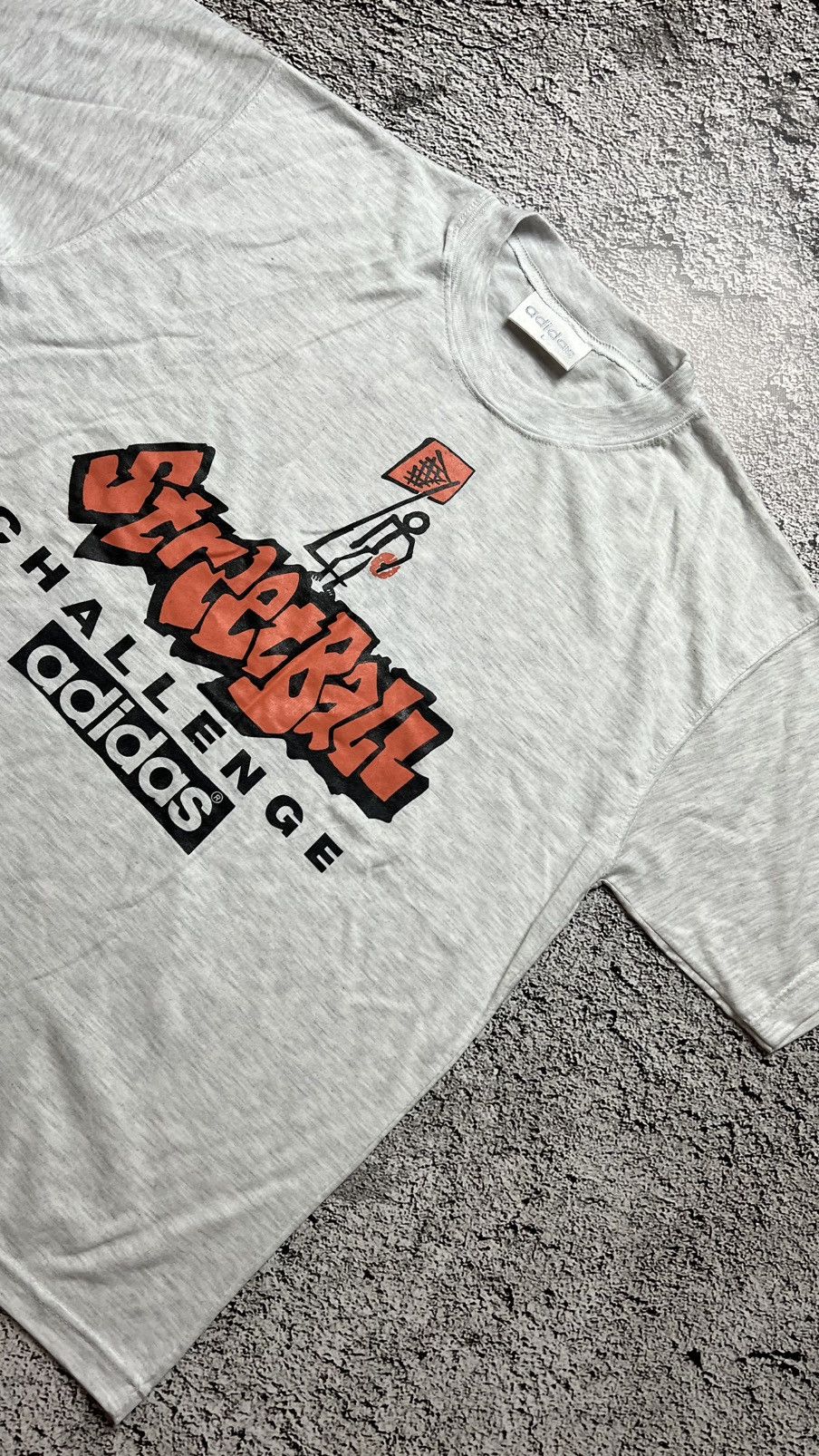 Adidas Early 90’s adidas streetball basketball vintage t shirt Size US L / EU 52-54 / 3 - 3 Thumbnail