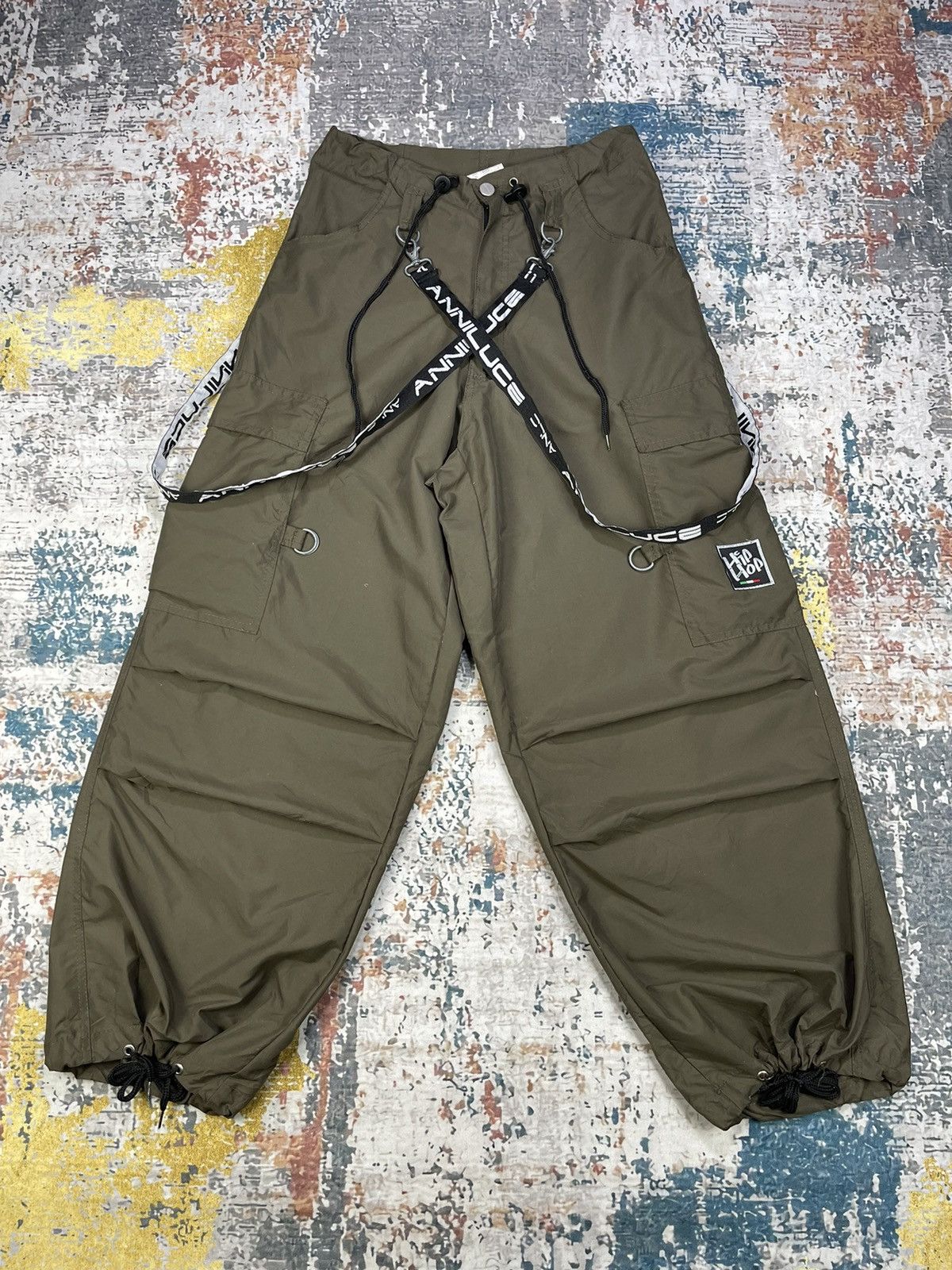 GU × Japanese Brand × Streetwear GU Cargo Balloon Pants