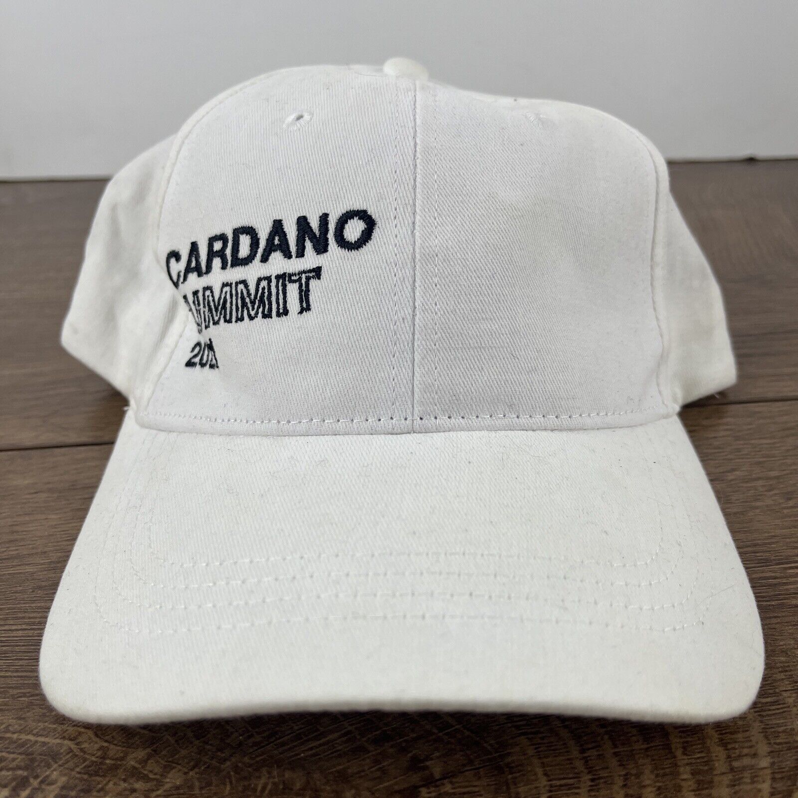 Other Cardano Summit 2021 Hat Cardano White Hat Adjustable Adult S Size ONE SIZE - 4 Thumbnail