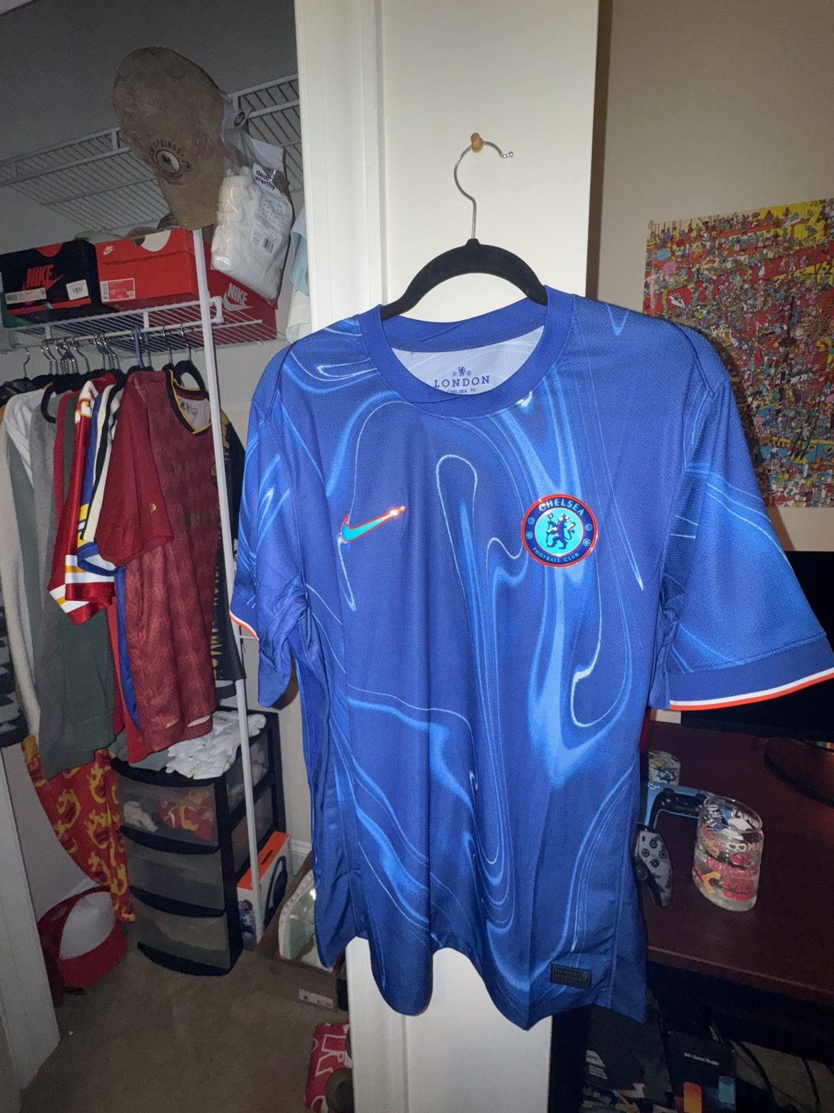Other Cole Palmer 24/25 Chelsea Home Jersey Size US L / EU 52-54 / 3 - 2 Thumbnail