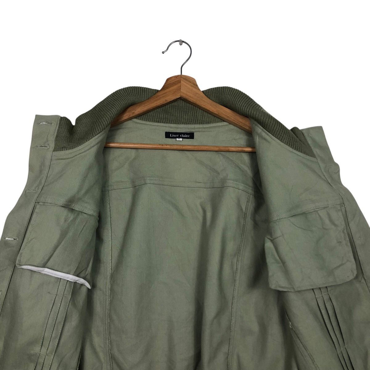 Japanese Brand × Vintage 📌Vintage Bomber Jacket Livre Claire Japan Issey Miyake Size US M / EU 48-50 / 2 - 15 Thumbnail