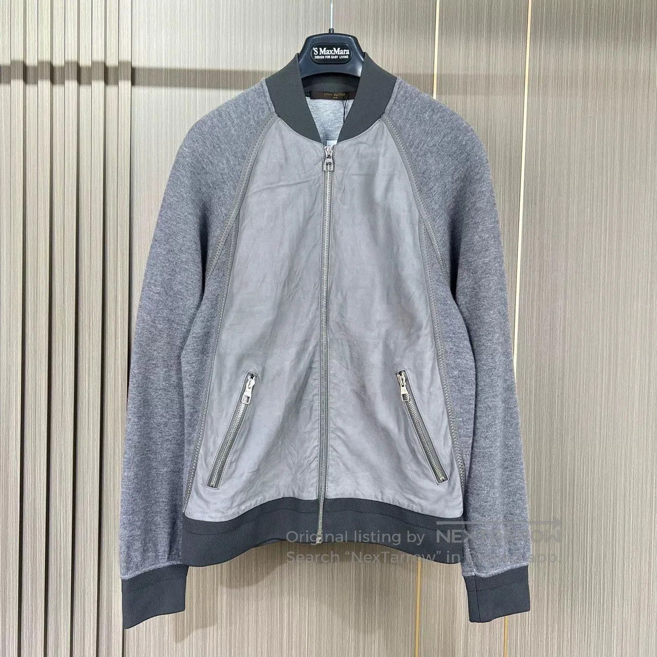 Louis Vuitton Louis Vuitton Wool Leather Patchwork Zip Jacket. Size US S / EU 44-46 / 1 - 1 Thumbnail