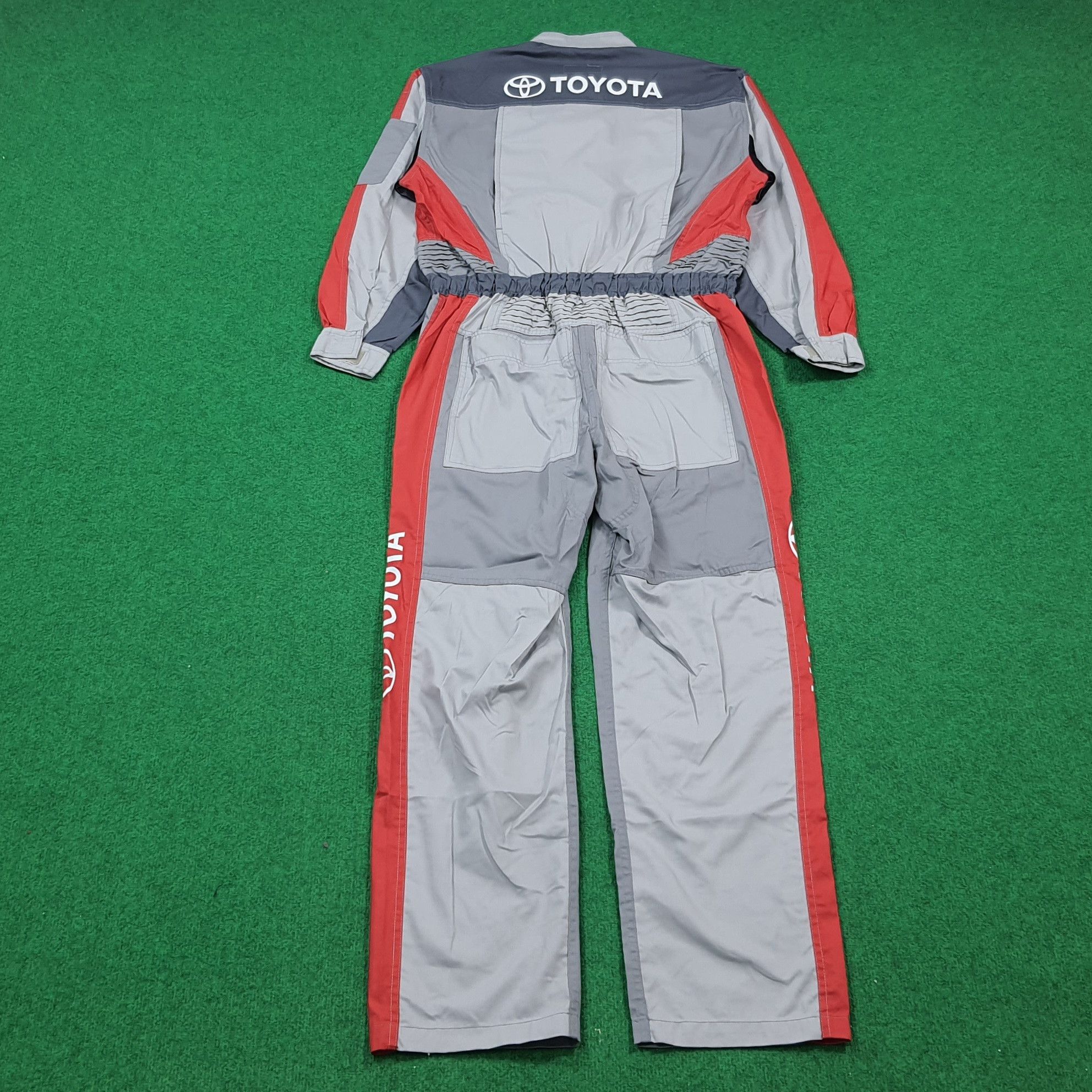 Japanese Brand Vintage Toyota Tecno Mobility Kanagawa Work Coverall C300N13 Size US S / EU 44-46 / 1 - 2 Thumbnail