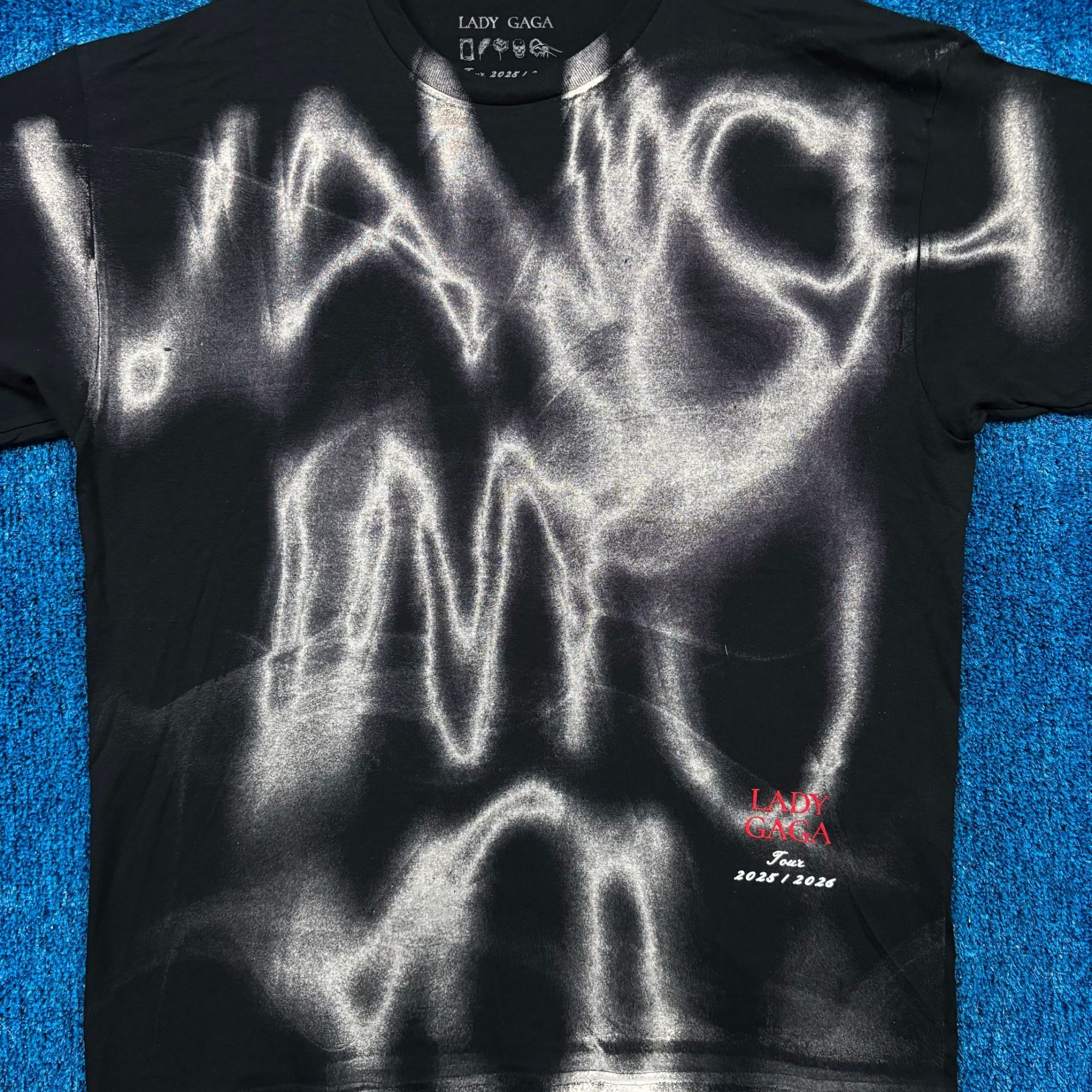 Lady Gaga「LADY GAGA COVER TEE BLACK XL」 Lady Gaga Vanish The