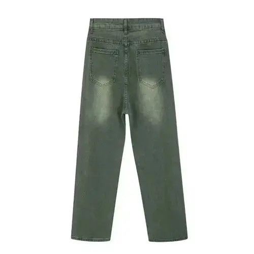 Designer y2k hiphop distressed baggy cargo jeans Size US 32 / EU 48 - 4 Thumbnail