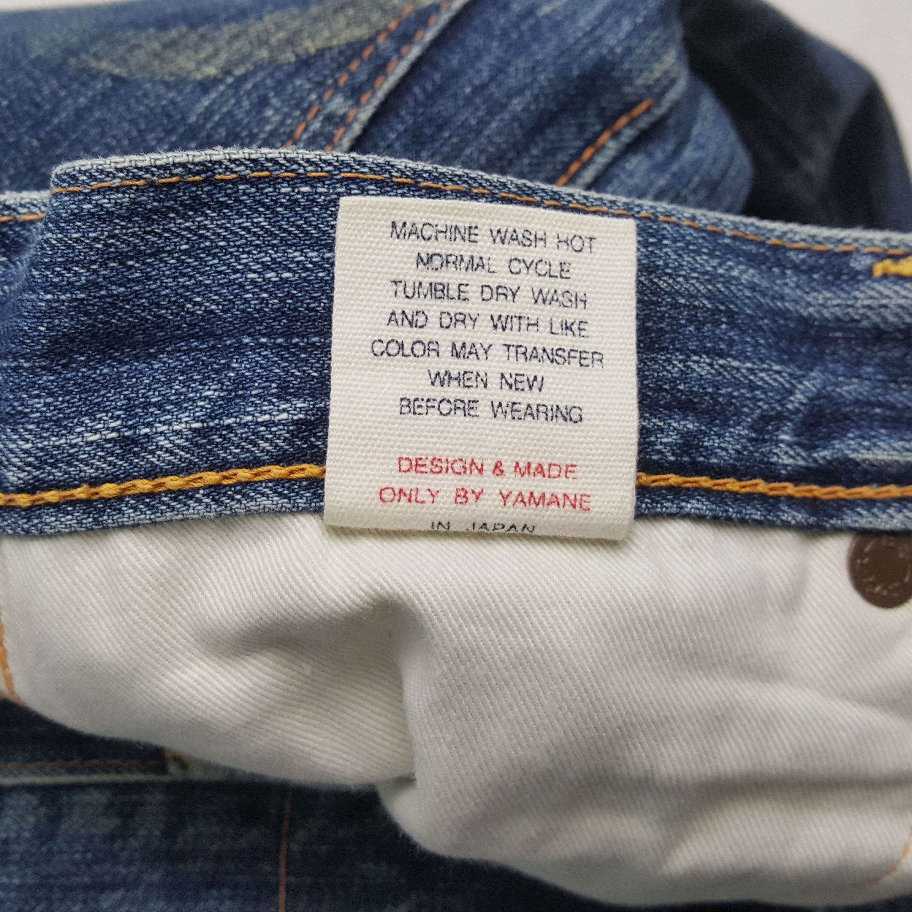 Evisu × Japanese Brand × Vintage EVISU Japanese Brand Streetwear Custom Daicock Jeans Size US 27 - 15 Thumbnail