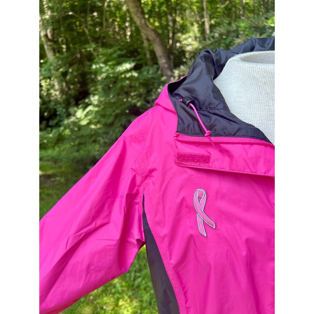 Columbia Women's M Columbia Jacket Windbreaker Breast Cancer Pink Size M / US 6-8 / IT 42-44 - 3 Thumbnail