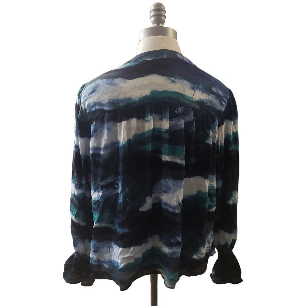 Designer CT1074a Vera Wang (Simply Vera) ladies multi color top Small Size S / US 4 / IT 40 - 3 Thumbnail