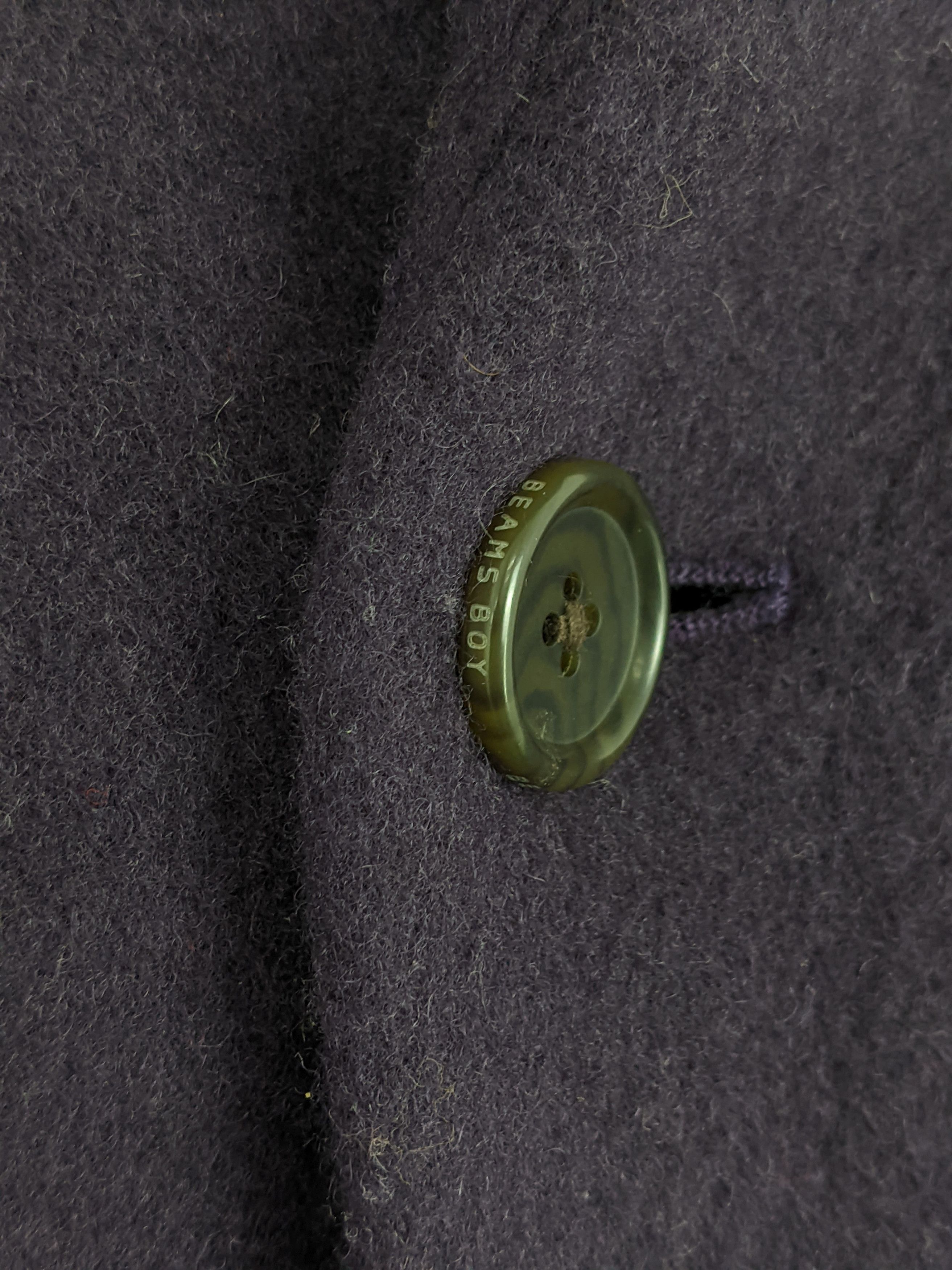 Beams Plus Vintage Beams Boy Wool Button Up Long Jacket MJ0122Z Size US S / EU 44-46 / 1 - 10 Thumbnail