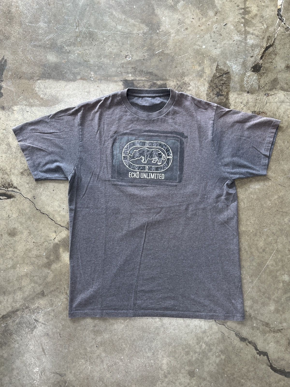 Ecko Unltd. × Vintage Ecko Unlimited Early 2000s Y2k Rhino Tee Large Size US L / EU 52-54 / 3 - 2 Thumbnail