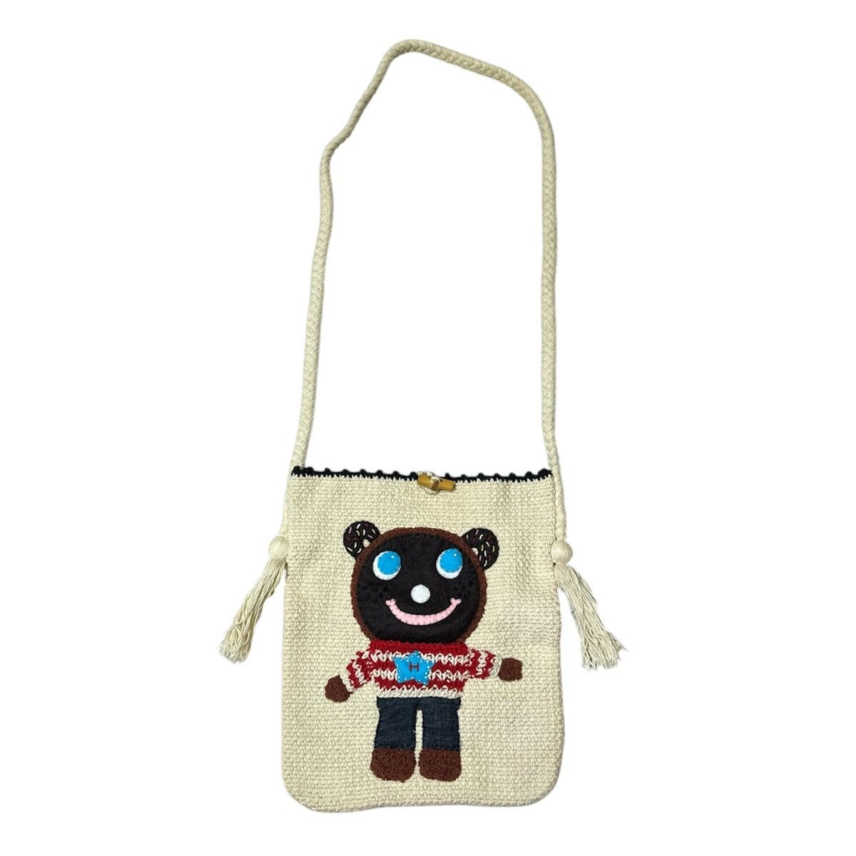 Hysteric Glamour 90s Early Hysteric Glamour Crochet Doll Crossbody Bag Size ONE SIZE - 1 Thumbnail