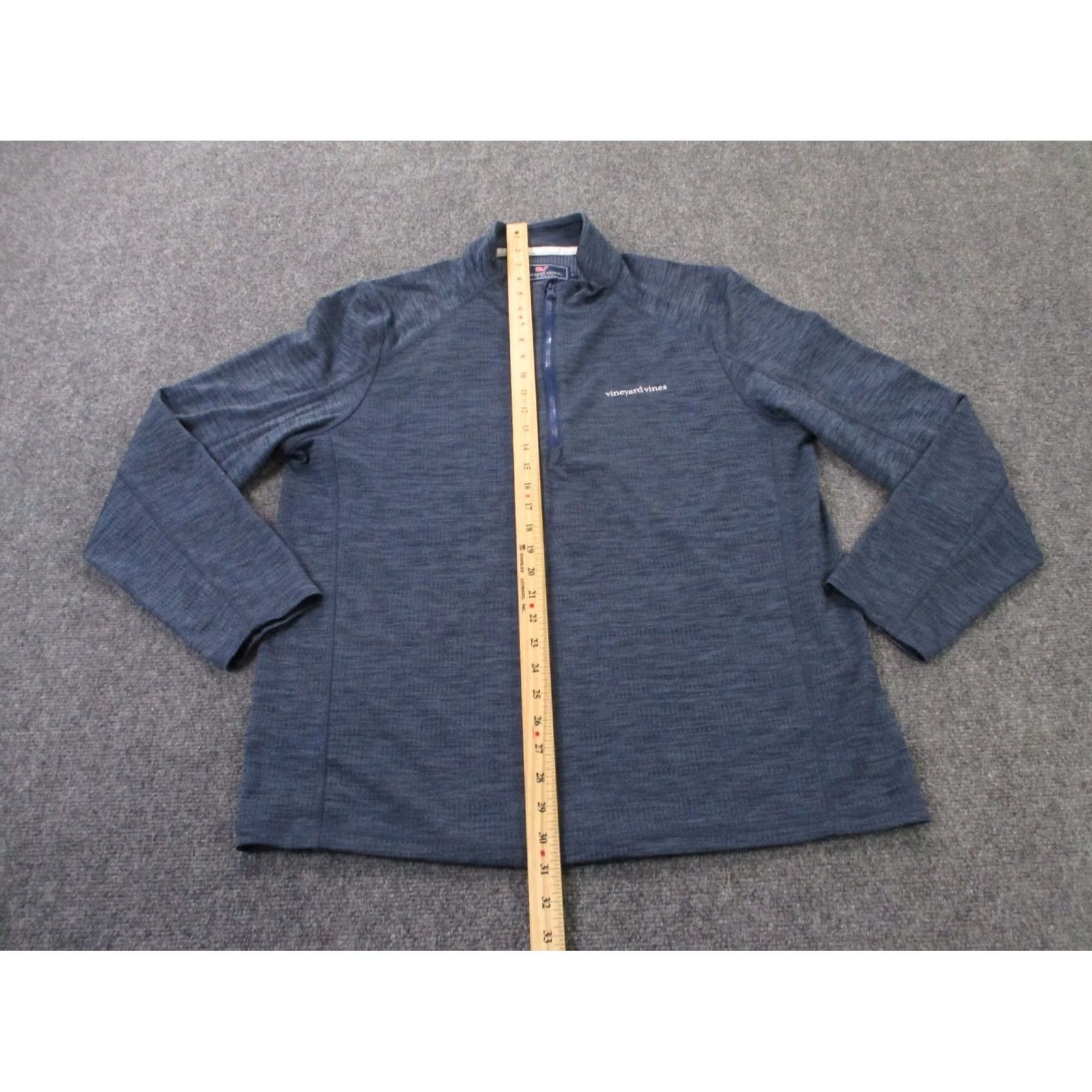 Vineyard Vines Vineyard Vines Jacket Men L Windbreaker 1/4 Zip Thermal Blue Outdoor Casual Size US L / EU 52-54 / 3 - 3 Thumbnail