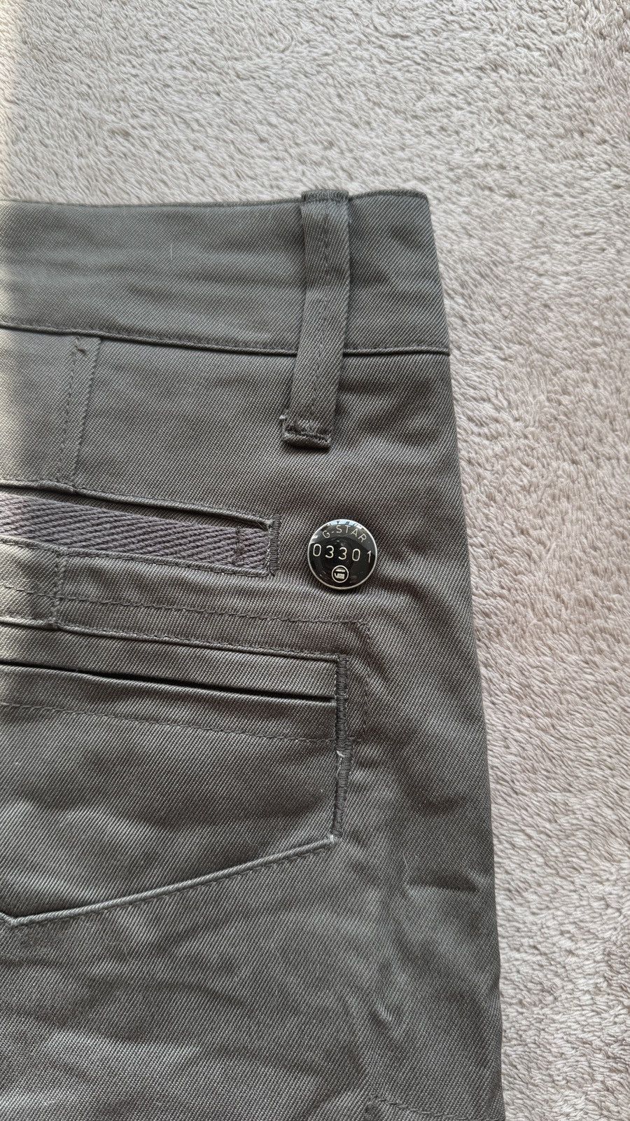 If Six Was Nine G-Star Vintage Y2K Rovic Arc Loose Tapered Biker Cargo Pants Size US 30 / EU 46 - 8 Thumbnail