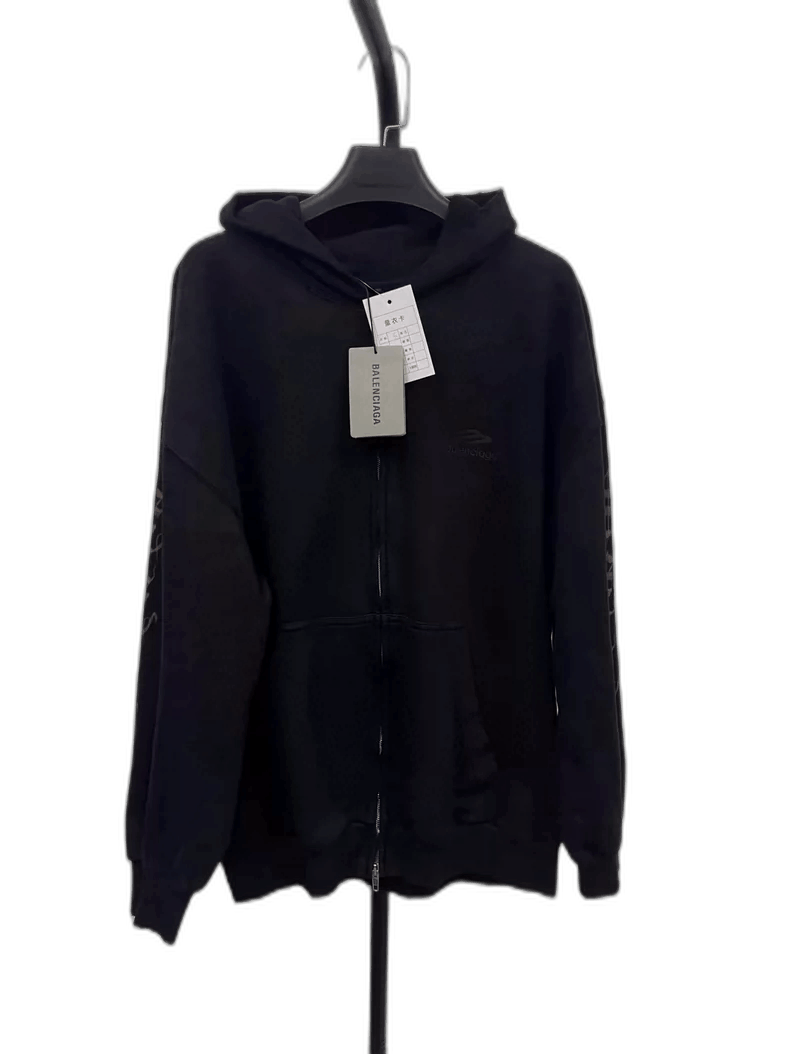 Balenciaga Balenciaga Heavy Metal Zip Hoodie Size S-2505 Size US S / EU 44-46 / 1 - 1 Thumbnail
