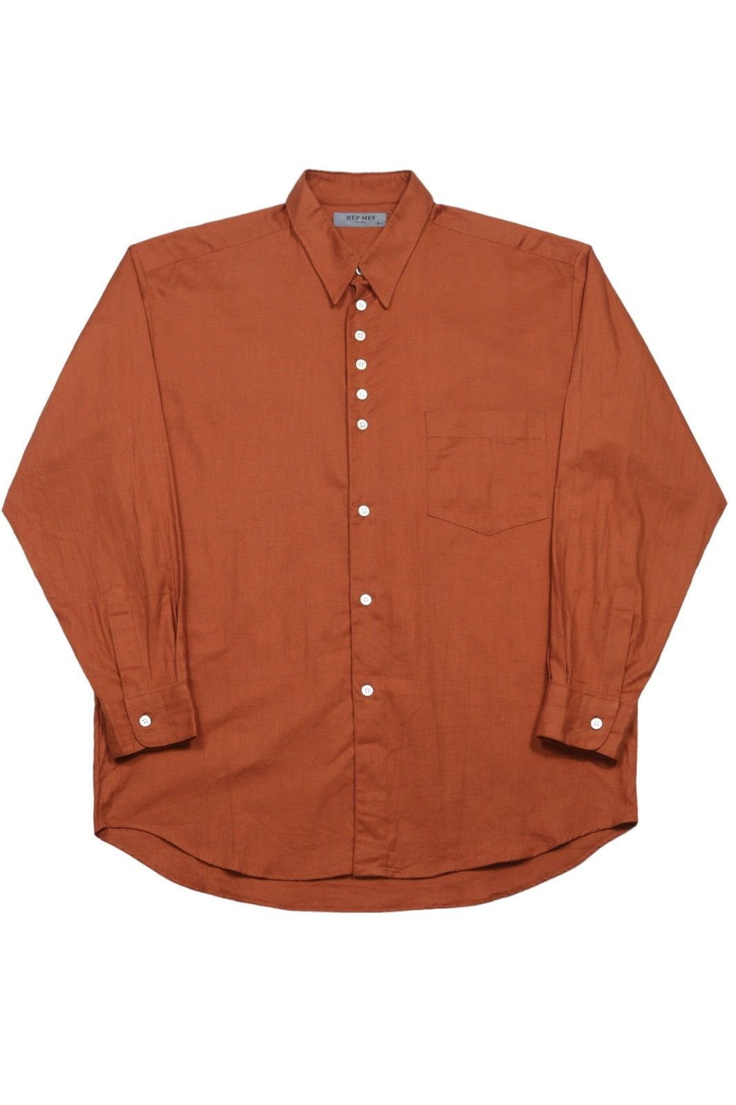 Japanese Brand 2000s BUP-MEN REFINED MULTI BUTTON SHIRT Size US L / EU 52-54 / 3 - 2 Thumbnail