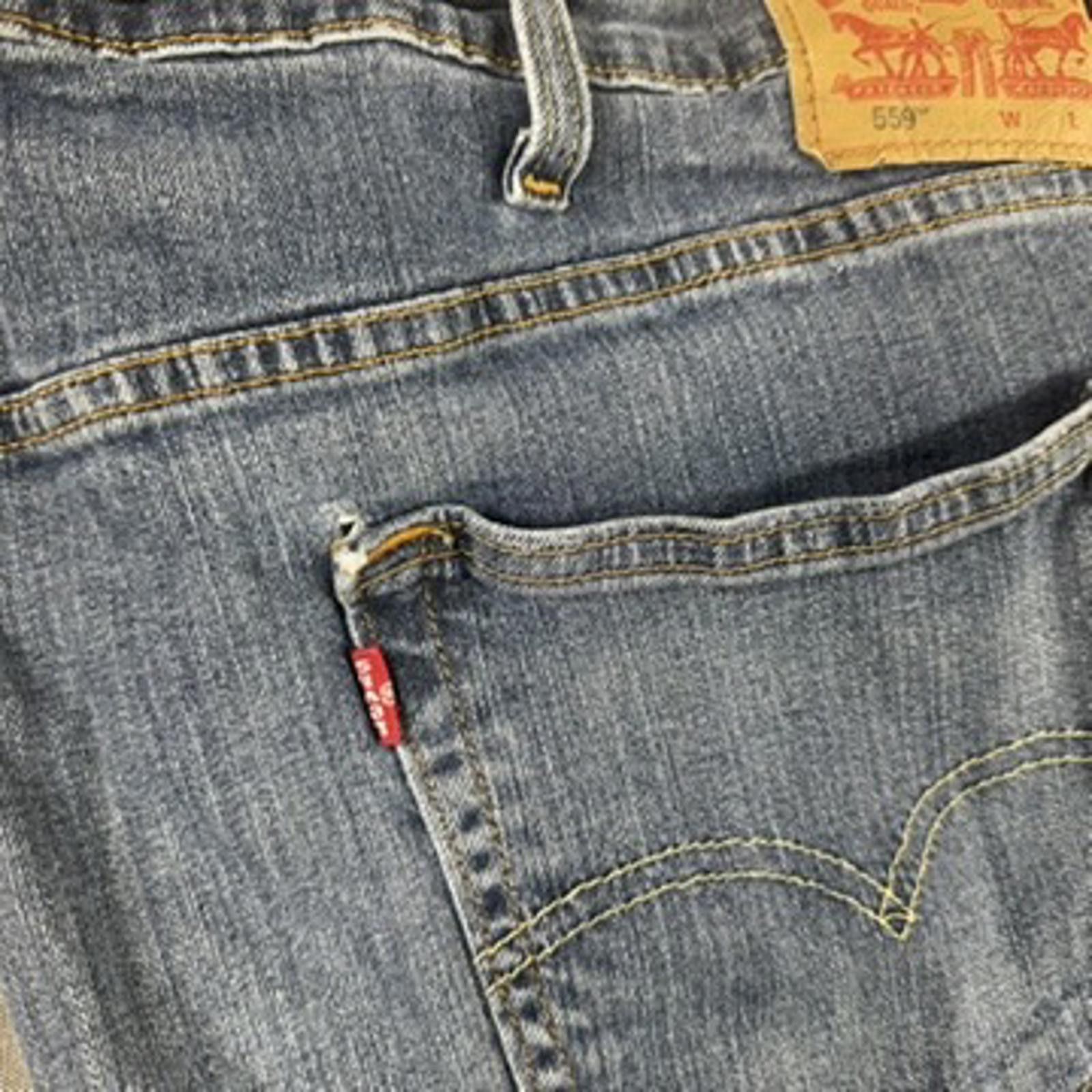 Levi's Levi's Pants Men's 48x32 Blue 559 Jeans Size US 44 / EU 60 - 2 Thumbnail