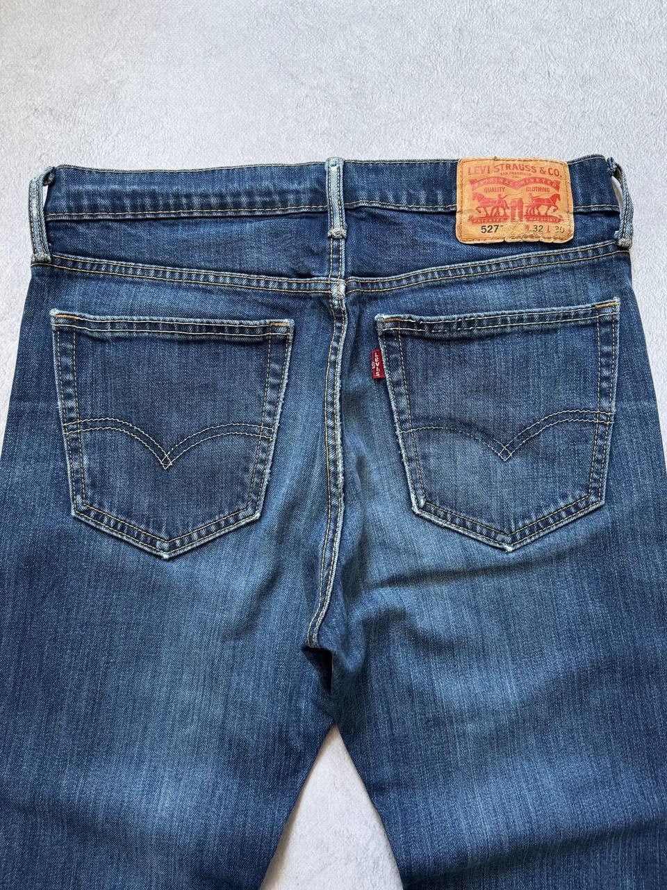 Levi's Vintage Levis 527 Flared Bootcut Jeans washed y2k Size US 32 / EU 48 - 3 Thumbnail