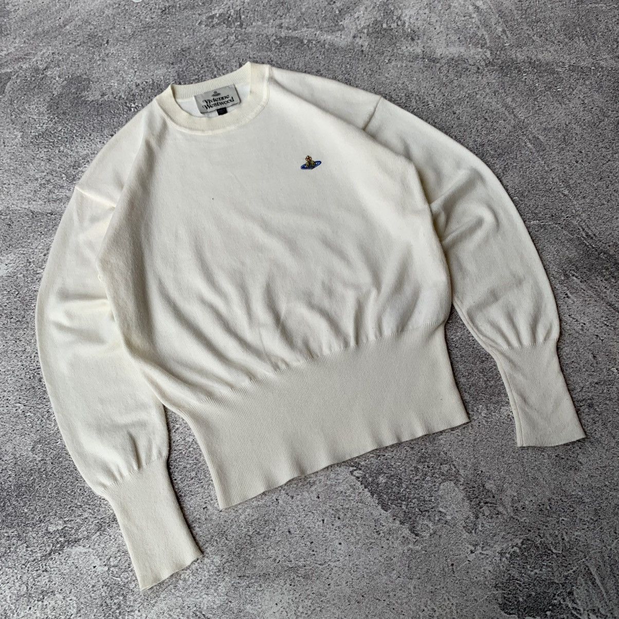 Vivienne Westwood Vivienne Westwood Knitwear Longsleve Broken White Size US S / EU 44-46 / 1 - 3 Thumbnail