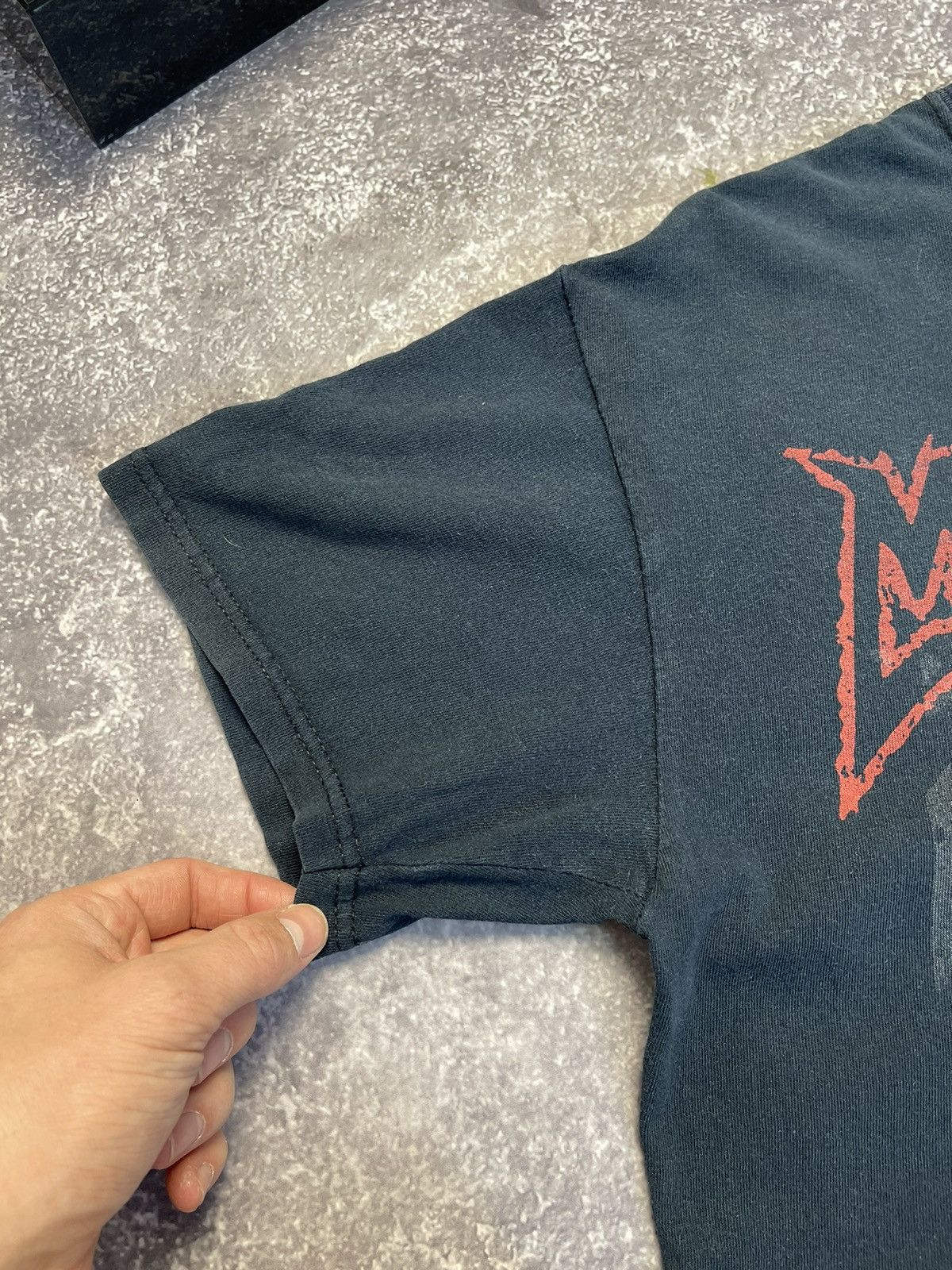 Band Tees × Metallica × Vintage Vintage Metallica Rock Band Tour Tee 90s Size US M / EU 48-50 / 2 - 8 Thumbnail