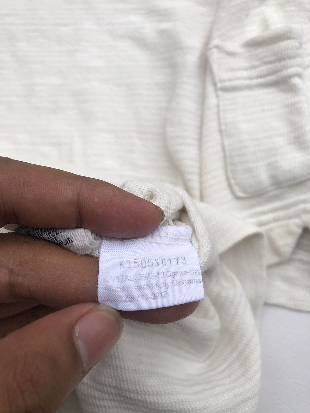 Kapital KAPITAL DOUBLE POCKET TSHIRT TEE Size US M / EU 48-50 / 2 - 10 Thumbnail