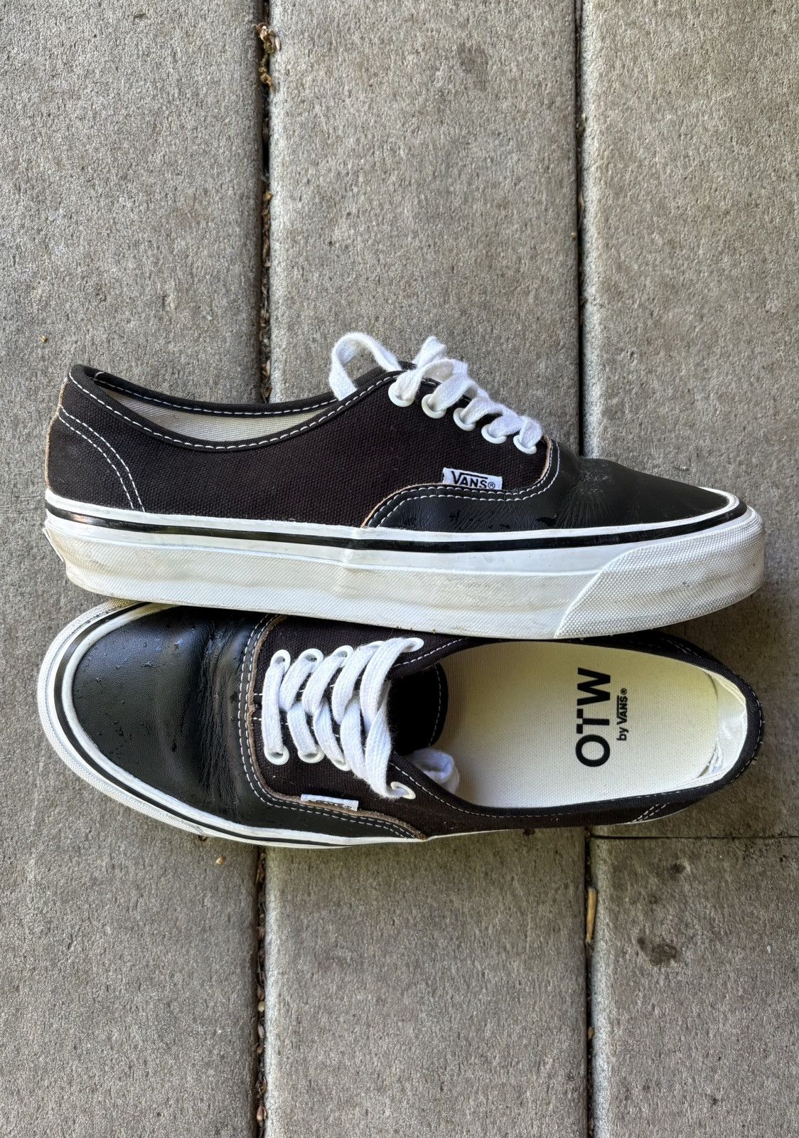 Vans Vans OTW Authentic 44 Siped Leather Vibram Size US 8.5 / EU 41-42 - 1 Thumbnail