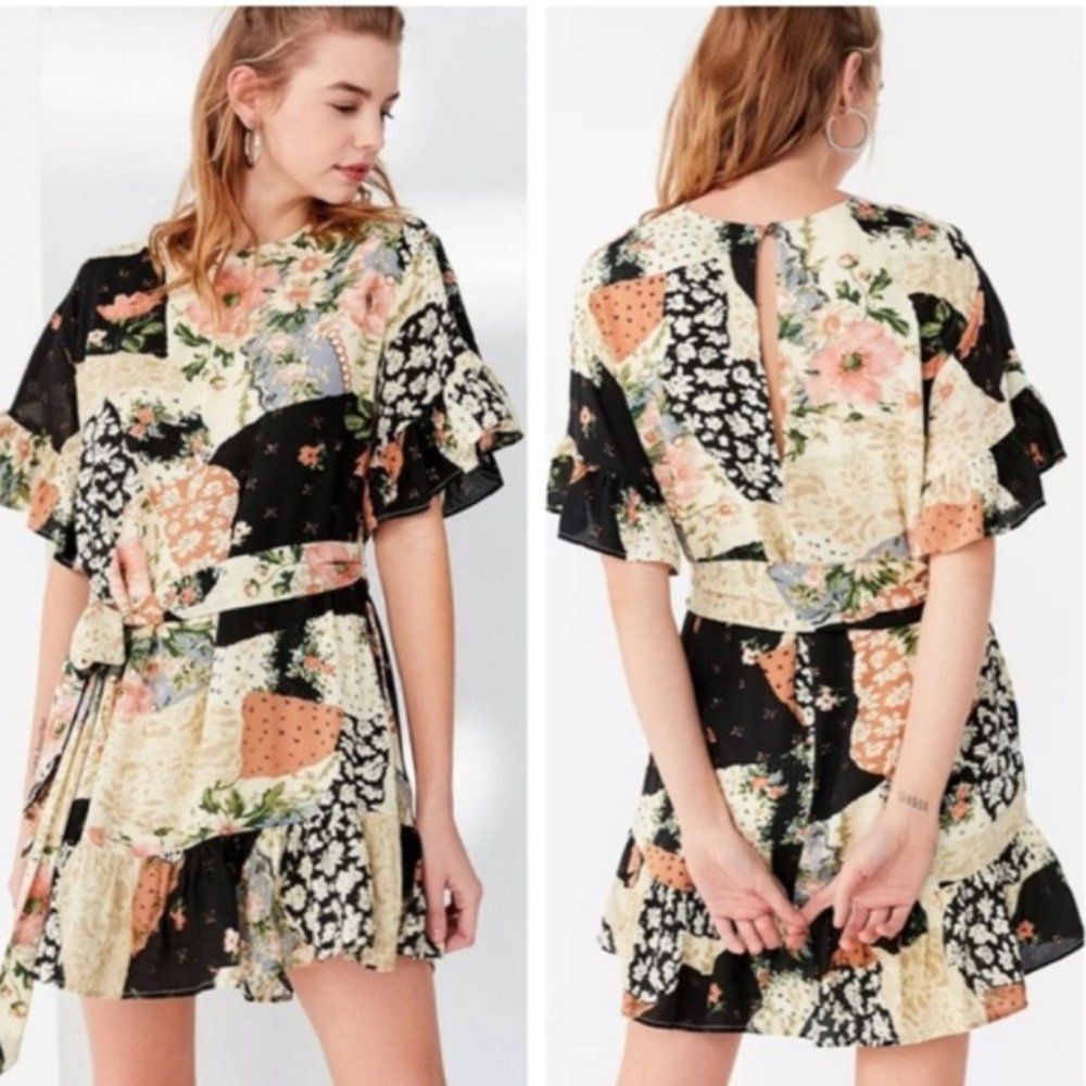 Urban Outfitters Urban Outfitters Suddenly Spring Patchwork Dress Size M Size M / US 6-8 / IT 42-44 - 5 Thumbnail