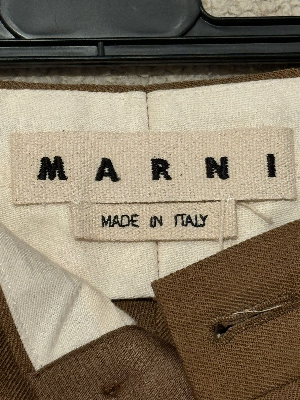 Marni Marni Brown Wool Pants Trousers Size 46 Size US 30 / EU 46 - 12 Thumbnail