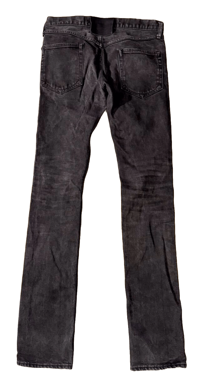 Isamu Katayama Backlash BACKLASH Washed Black Denim - Grey Fade Size US 31 - 2 Thumbnail