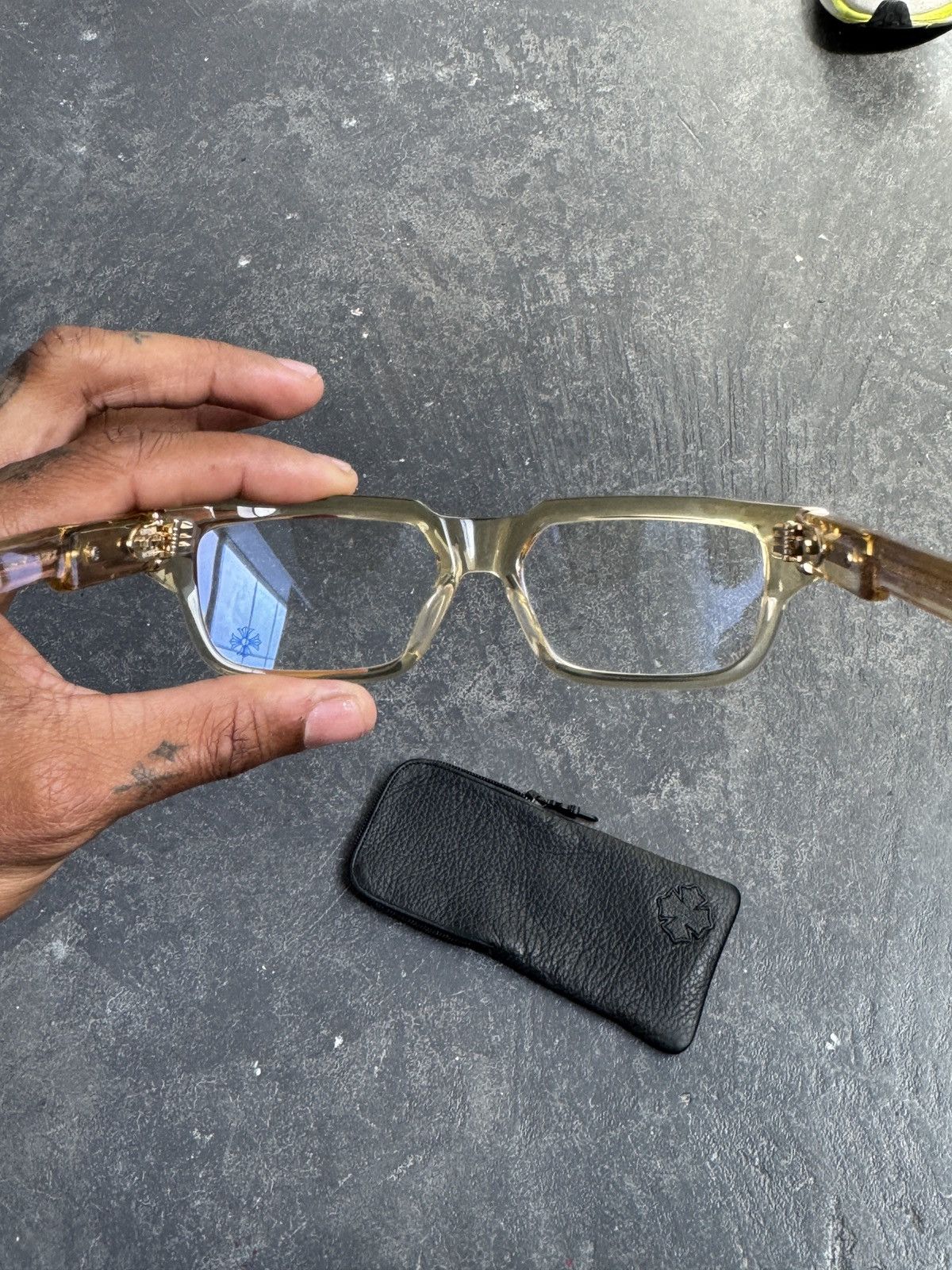 Chrome Hearts Chrome Hearts 2 THICK Frames Size ONE SIZE - 5 Thumbnail