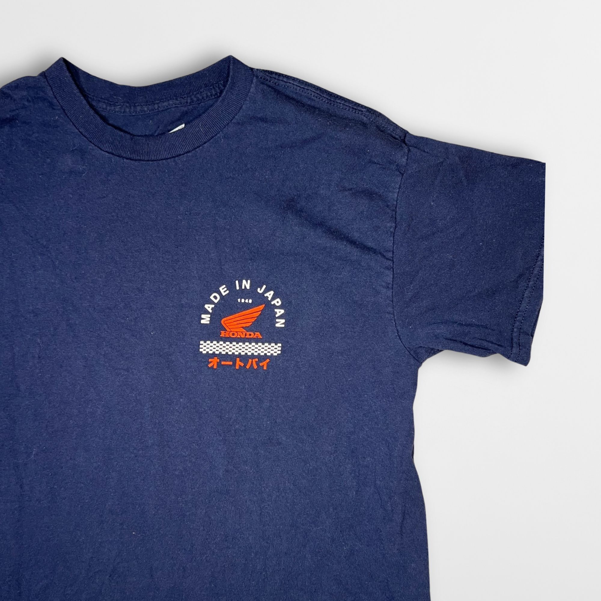 Honda Cptn Apparel X Honda Last Lap Tee Navy Blue Size M Cotton Bl Size US M / EU 48-50 / 2 - 5 Thumbnail